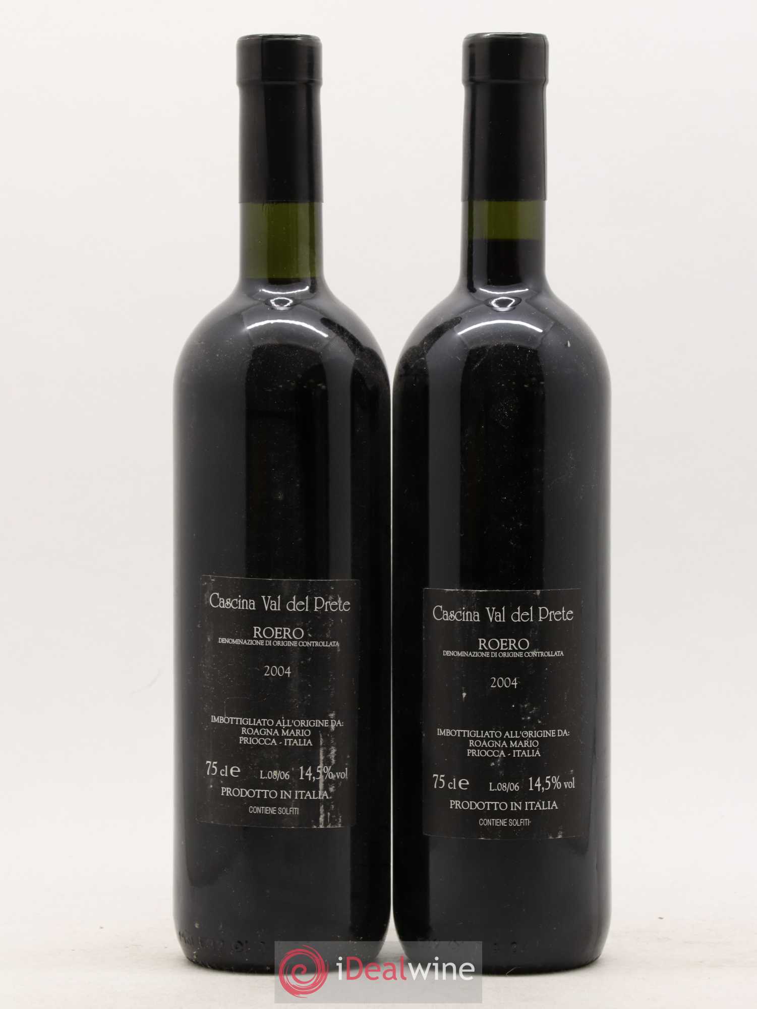 Italie Roero DOCG Cascina Val del Prete 2004 - Posten von 2 Flaschen - 1