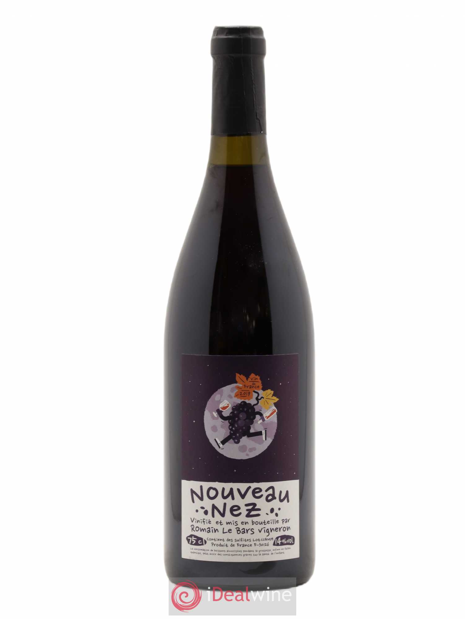Vin de France Nouveau Nez L19 Romaine Le Bars 2019 - Posten von 1 Flasche - 0