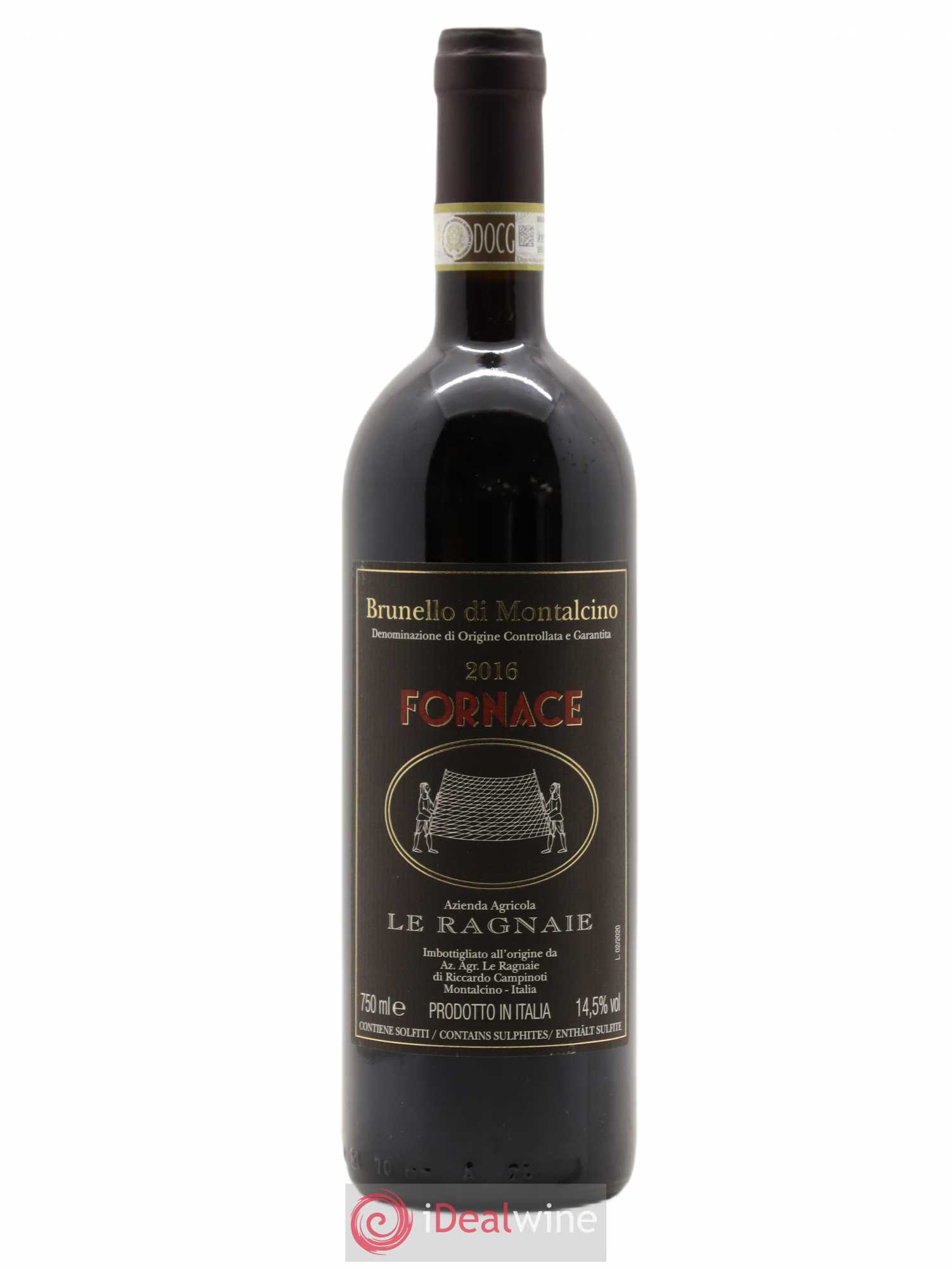 Brunello di Montalcino Fornace La Ragnaie 2016 - Lot de 1 bouteille - 0