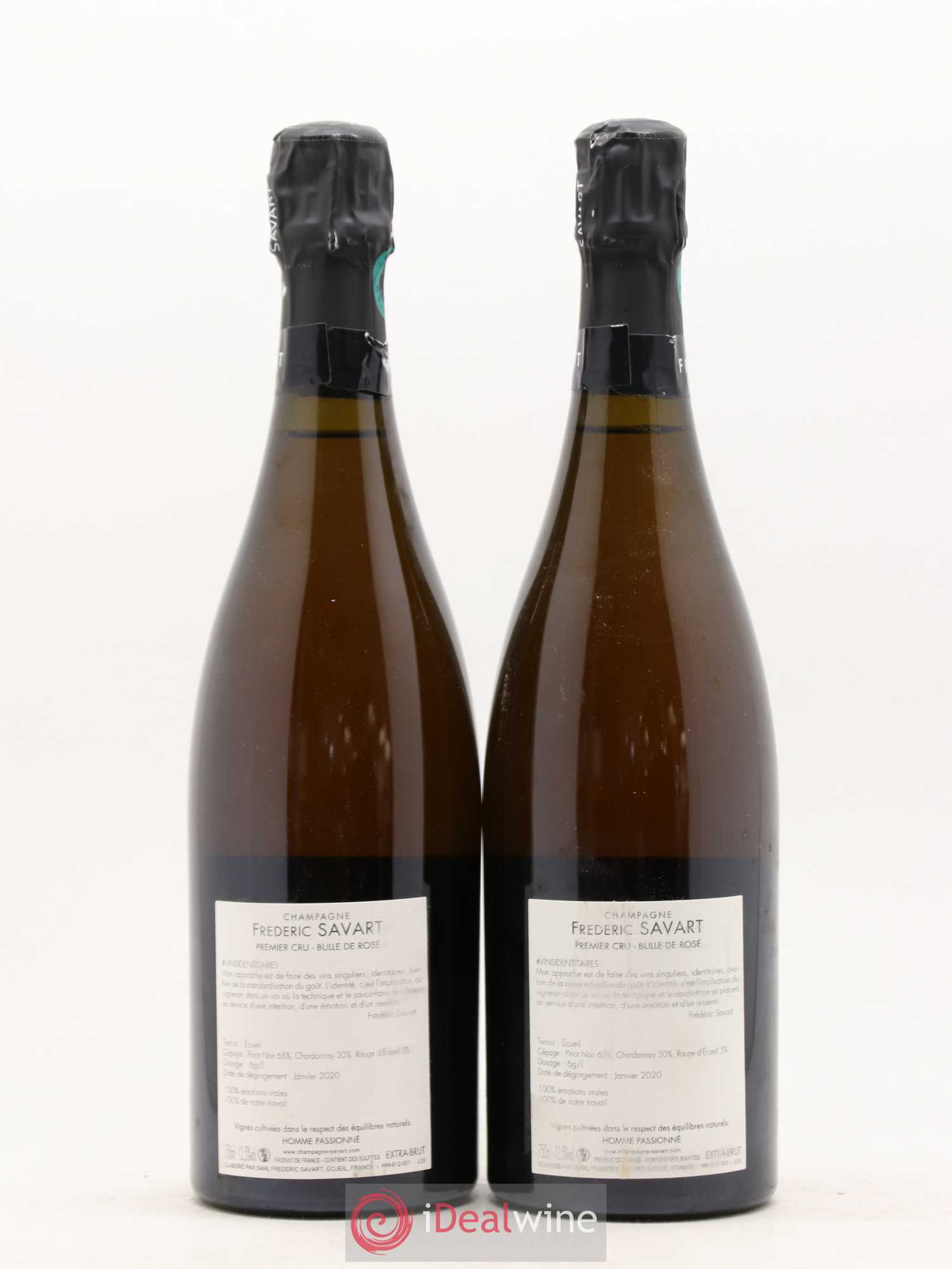 Bulle de Rosé Extra-Brut Savart - Lot de 2 bouteilles - 1