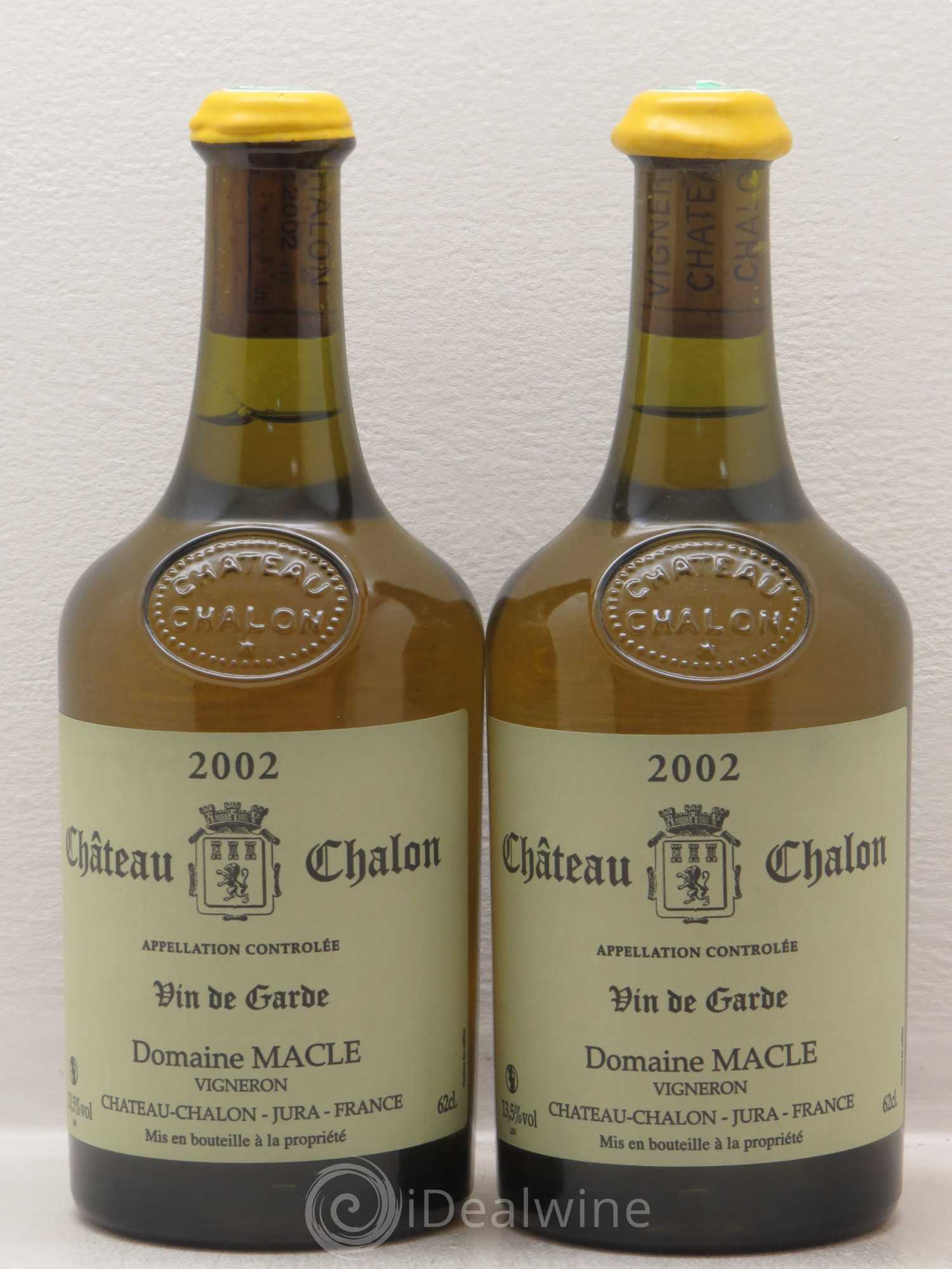 Château-Chalon Jean Macle 2002 - Lot de 2 bouteilles - 0
