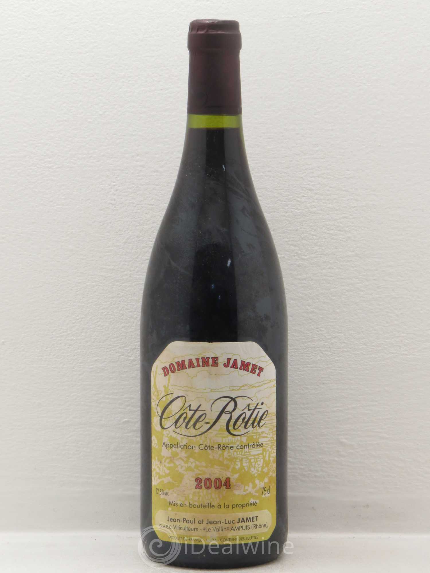 Côte-Rôtie Jamet (Domaine) 2004 - Lot de 1 bouteille - 0