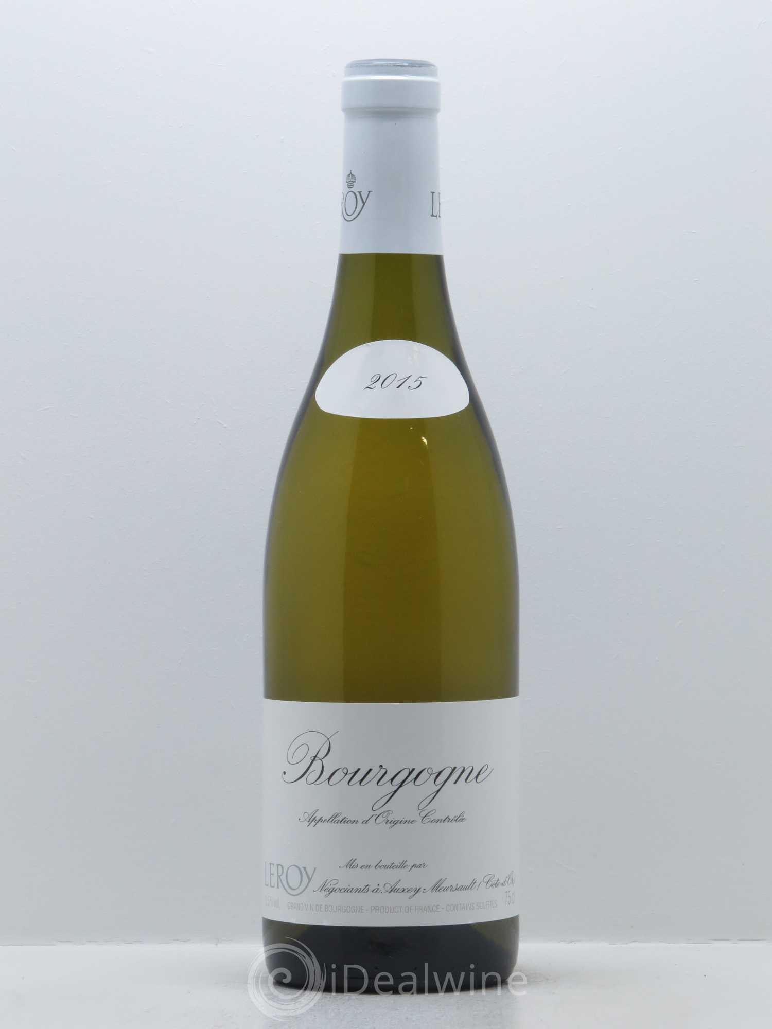Bourgogne Leroy SA 2015 - Lot de 1 bouteille - 0
