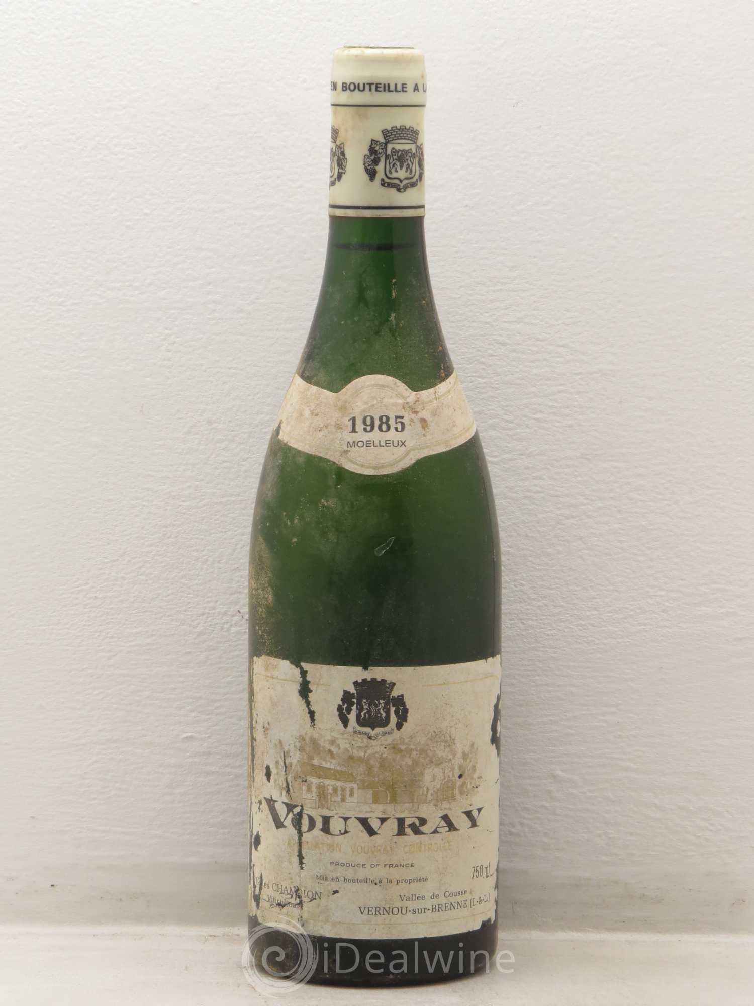 Vouvray Gilles Champion 1985 - Posten von 1 Flasche - 0