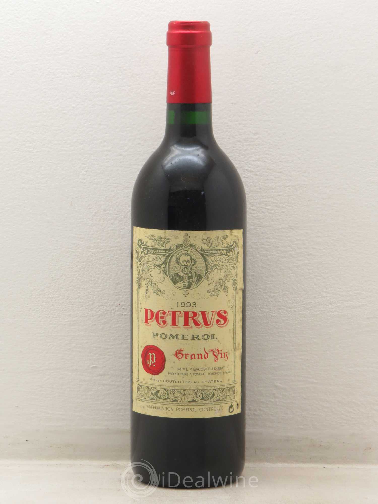 Petrus 1993 - Lot de 1 bouteille - 0