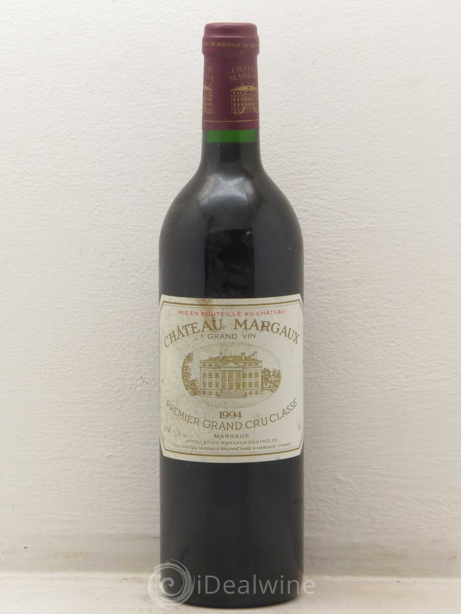 Château Margaux 1er Grand Cru Classé 1994 - Lot de 1 bouteille - 0