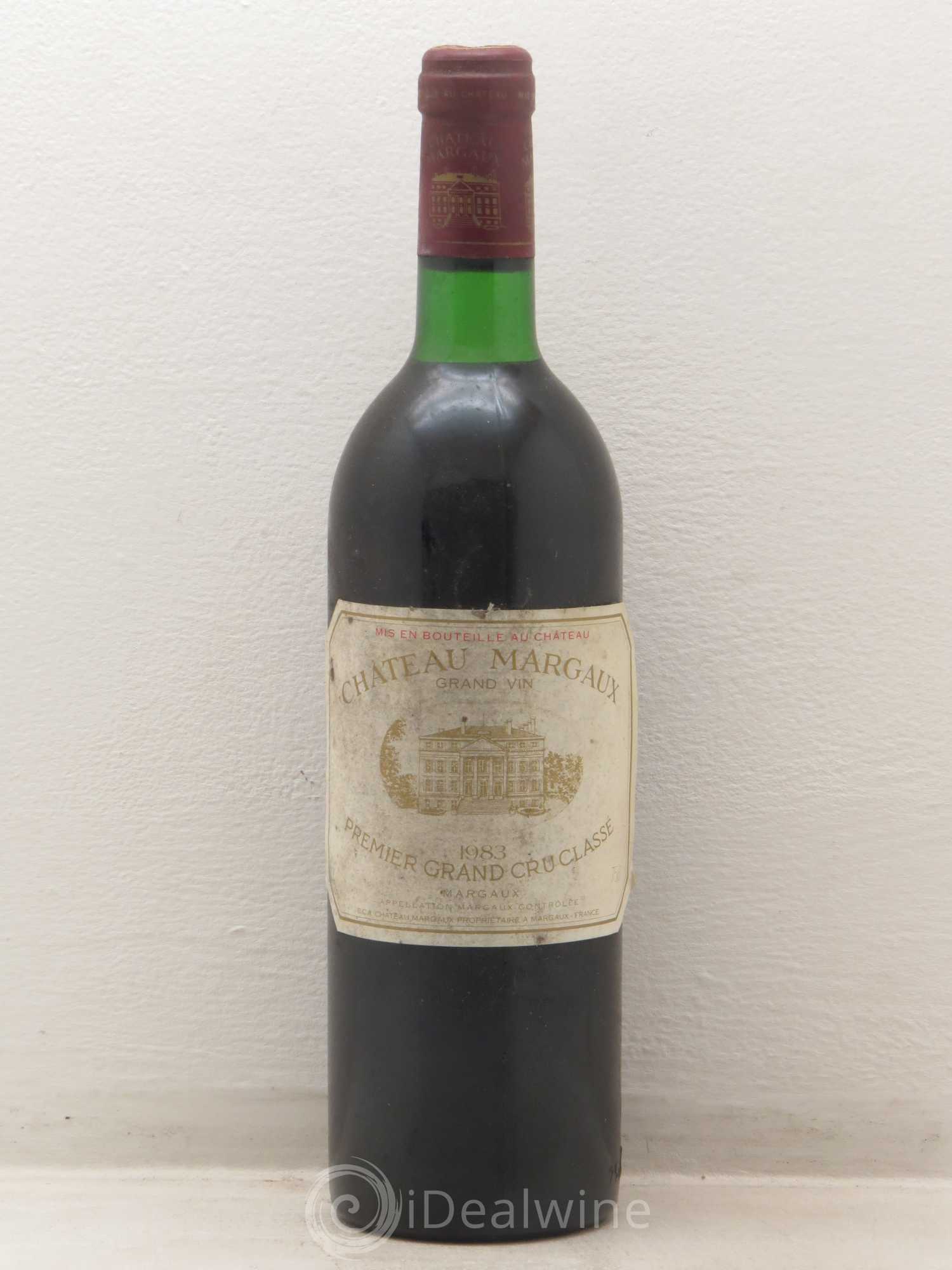 Château Margaux 1er Grand Cru Classé 1983 - Lot de 1 bouteille - 0