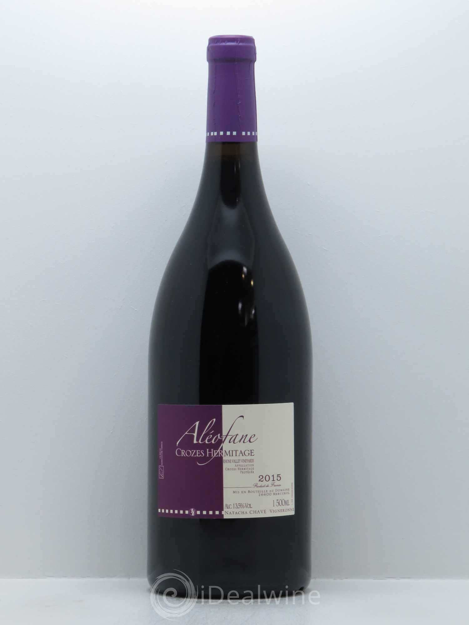 Crozes-Hermitage Aléofane (Domaine) 2015 - Lot de 1 magnum - 0