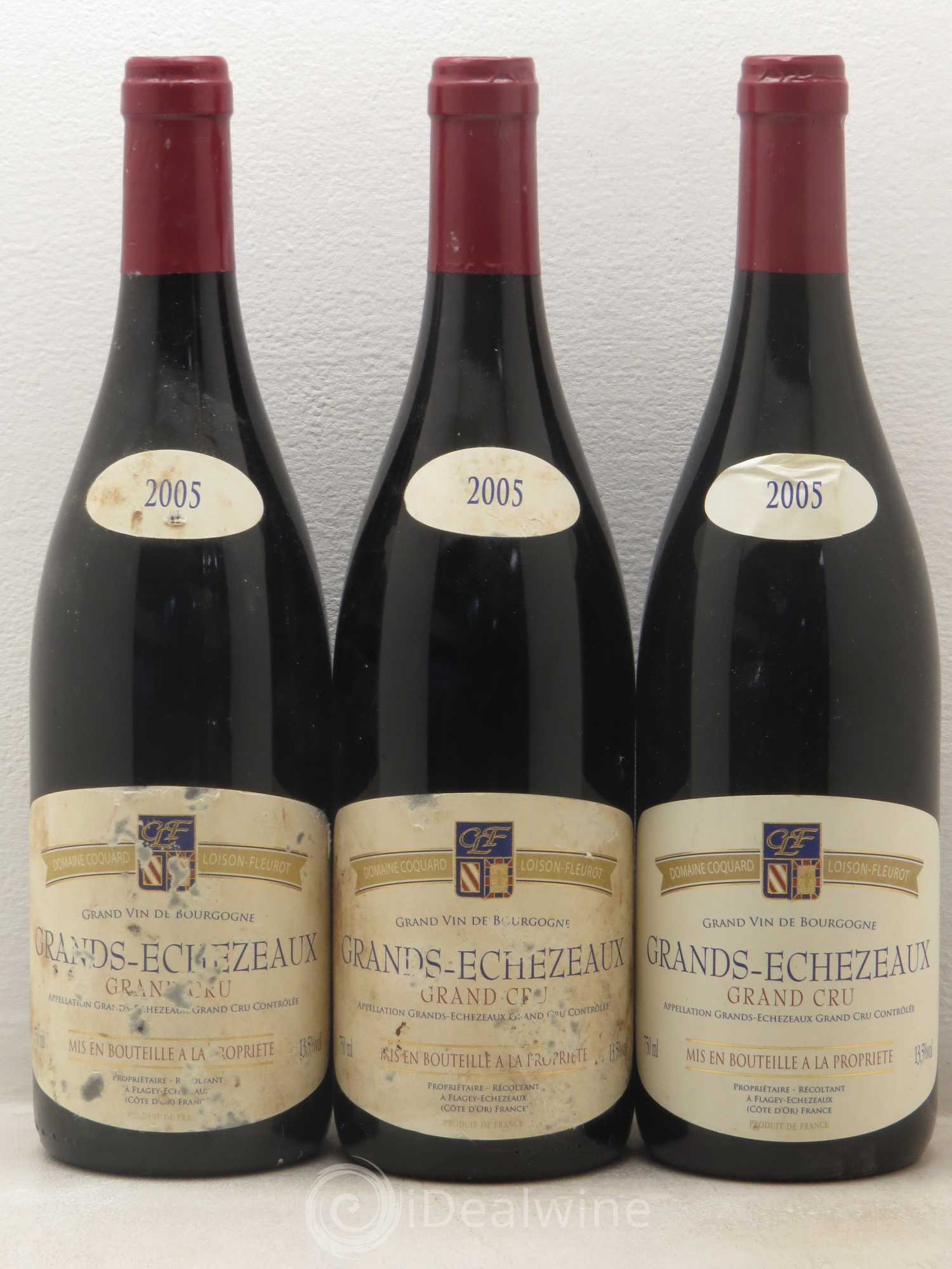Grands-Echezeaux Grand Cru Domaine Coquard Loison Fleurot 2005 - Posten von 6 Flaschen - 2