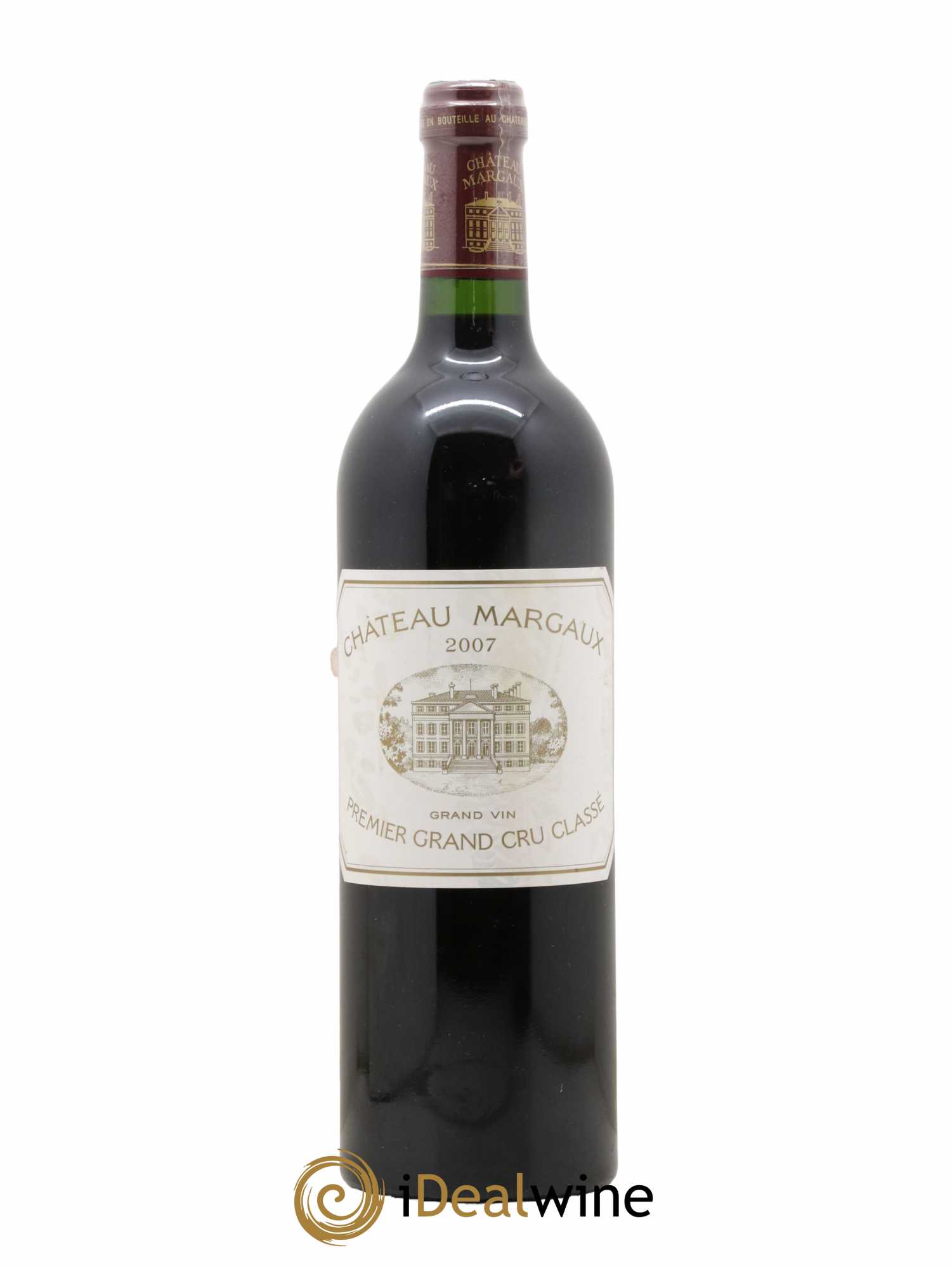 Château Margaux 1er Grand Cru Classé 2007 - Lot de 1 bouteille - 0