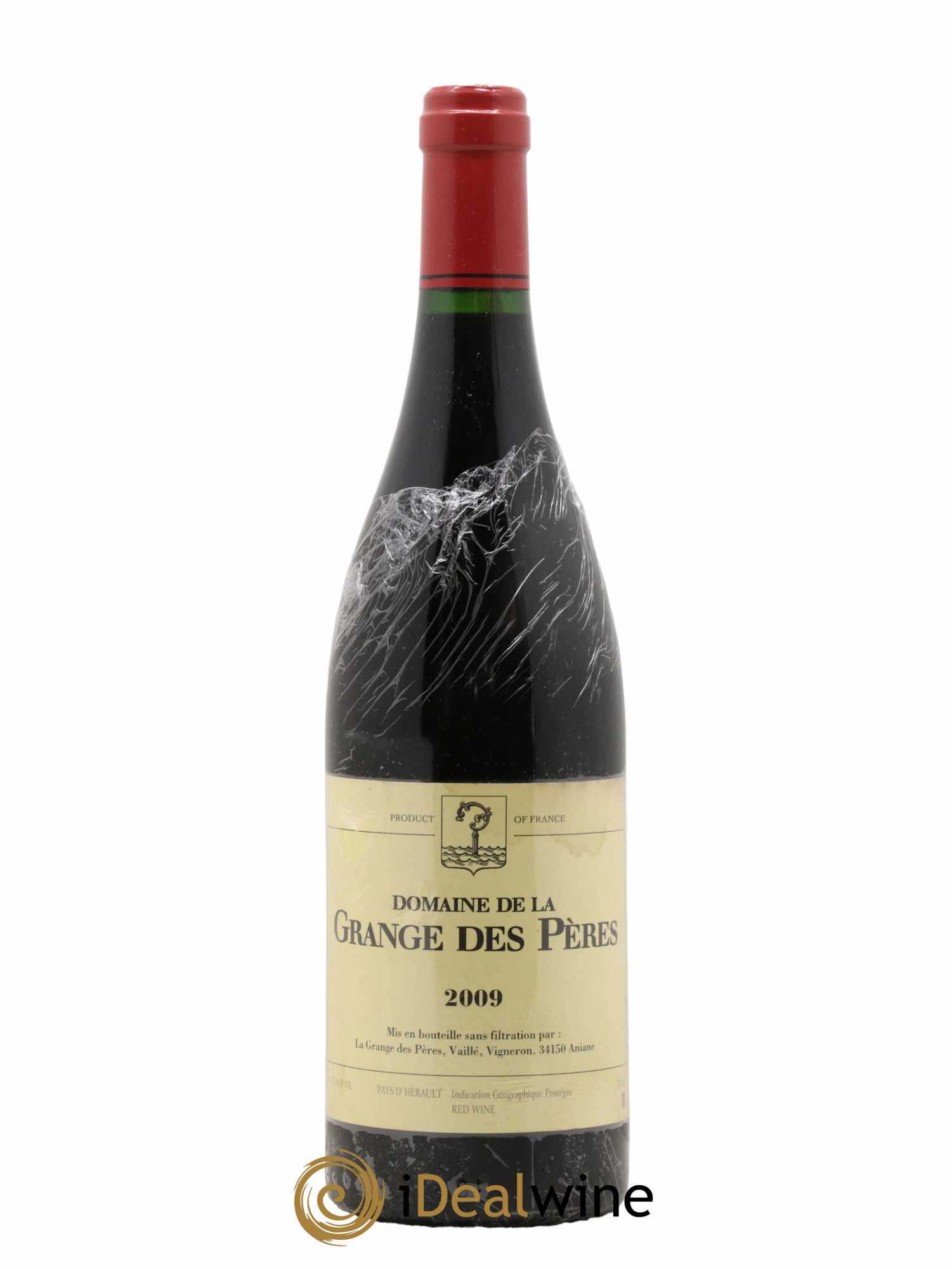 Pays d'Hérault Grange des Pères Laurent Vaillé 2009 - Lot de 1 bouteille - 0