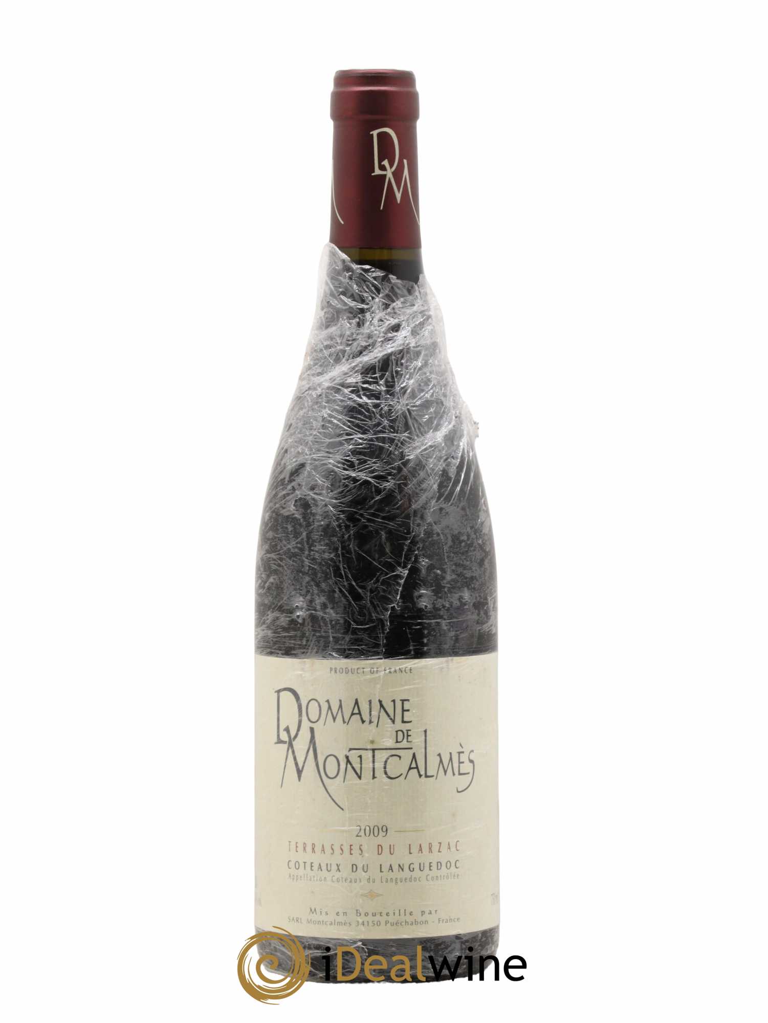 Terrasses du Larzac Domaine de Montcalmès Frédéric Pourtalié 2009 - Lot de 1 bouteille - 0