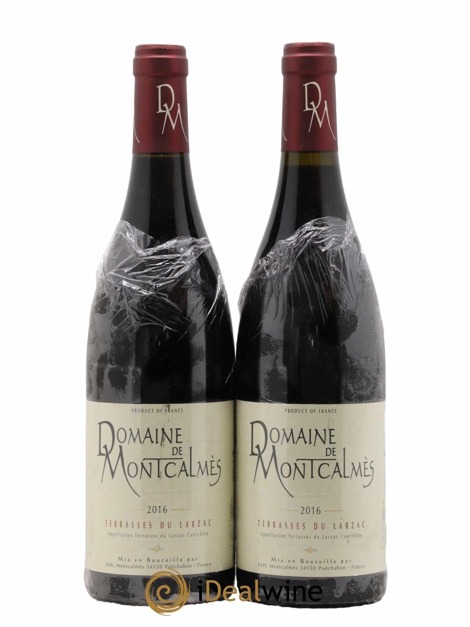 Terrasses du Larzac Domaine de Montcalmès Frédéric Pourtalié 2016 - Lot de 2 bouteilles - 0