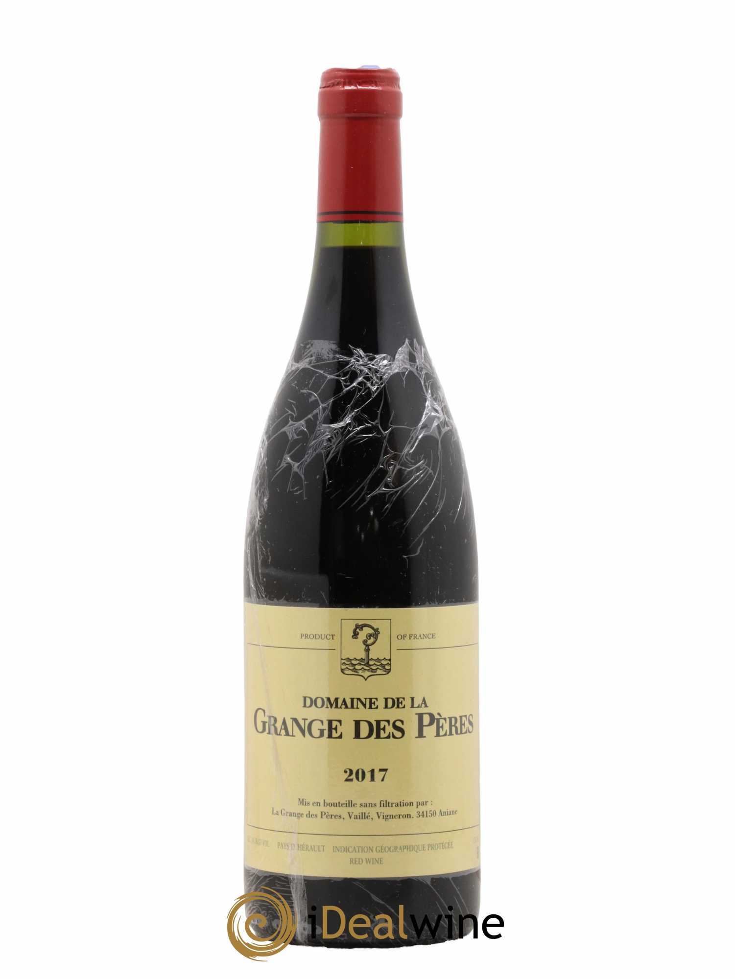 Pays d'Hérault Grange des Pères Laurent Vaillé 2017 - Lot de 1 bouteille - 0