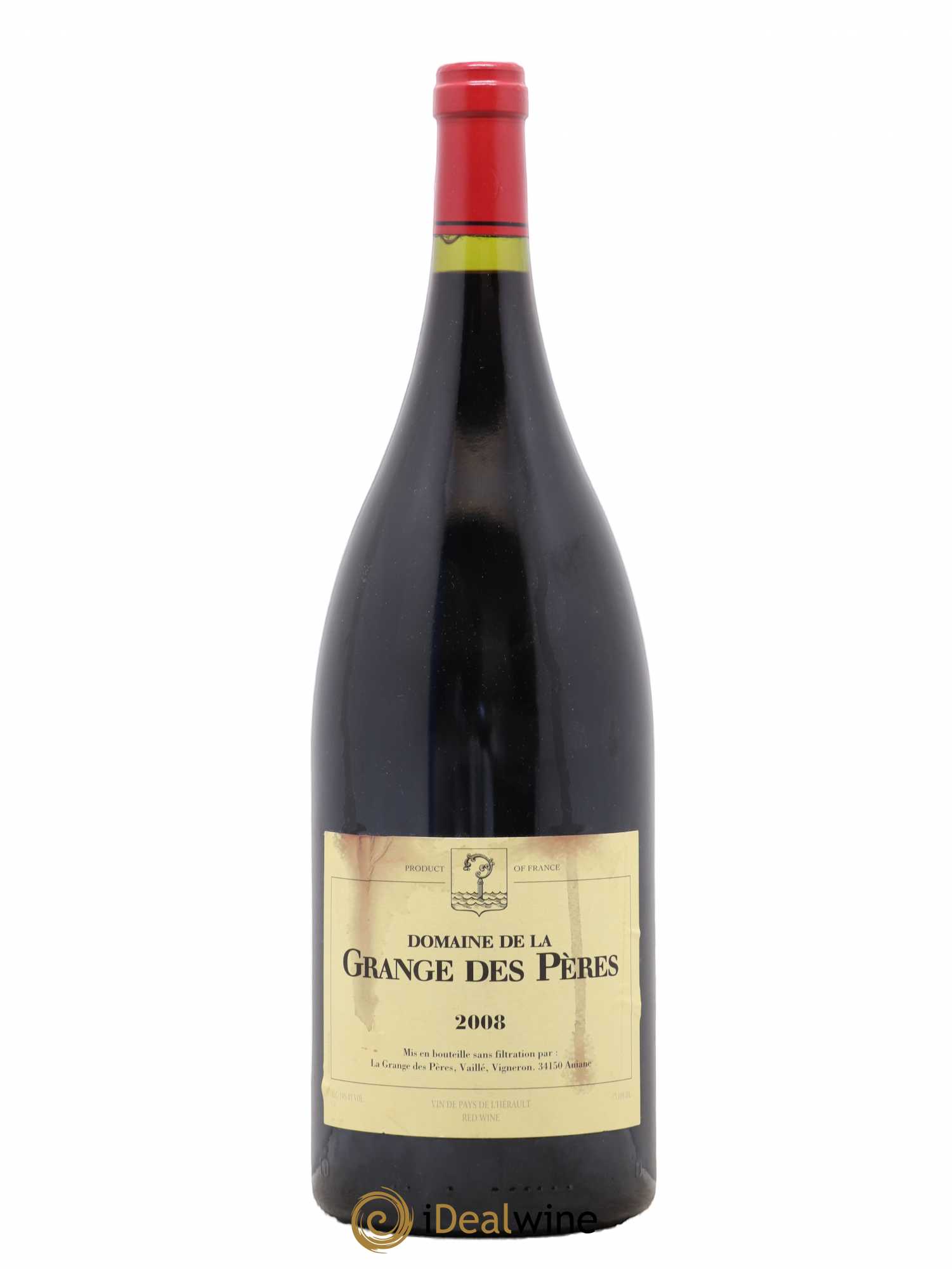 Pays d'Hérault Grange des Pères Laurent Vaillé 2008 - Lot de 1 magnum - 0