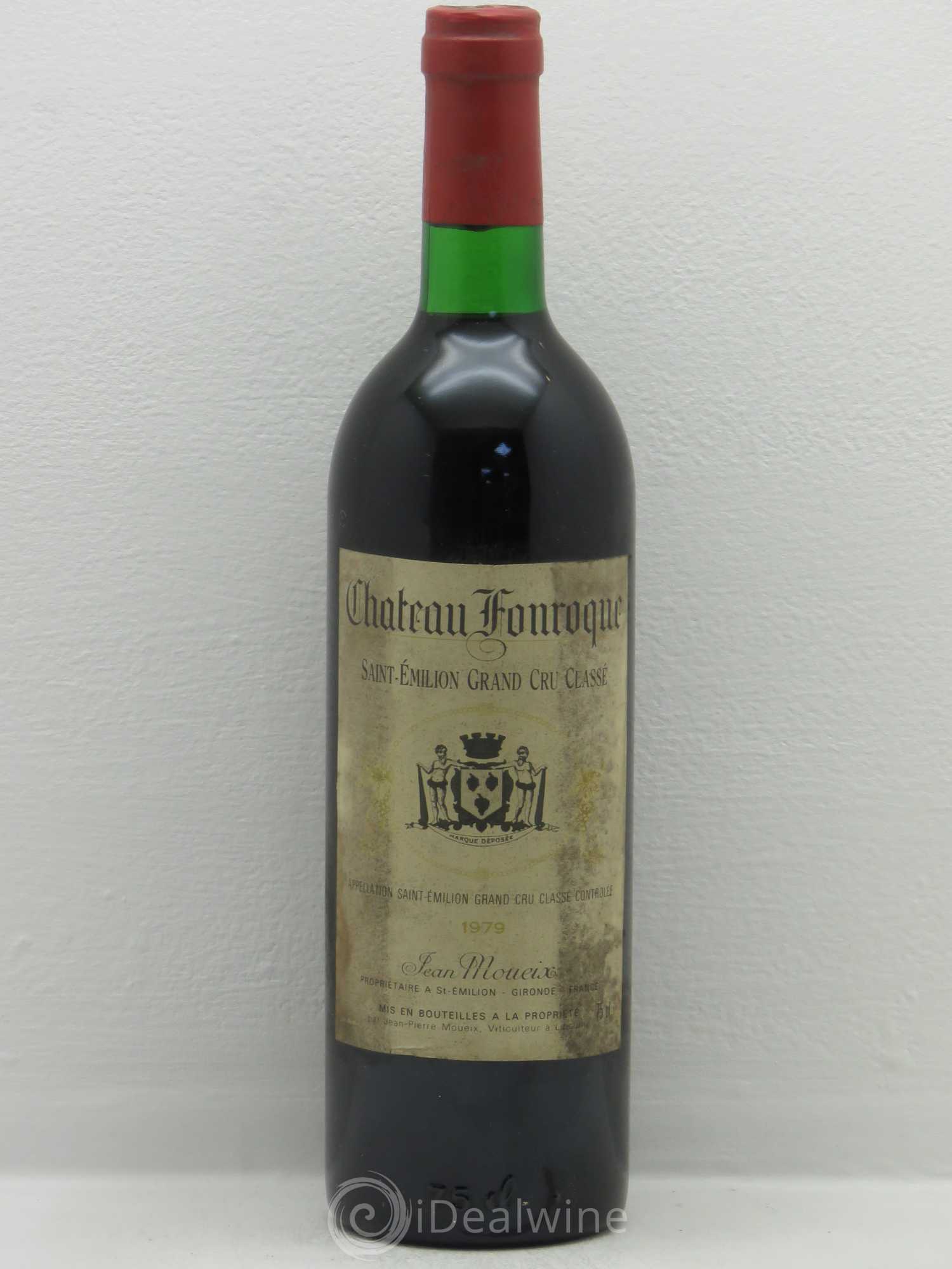 Château Fonroque Grand Cru Classé (sans prix de réserve) 1979 - Lot de 1 bouteille - 0