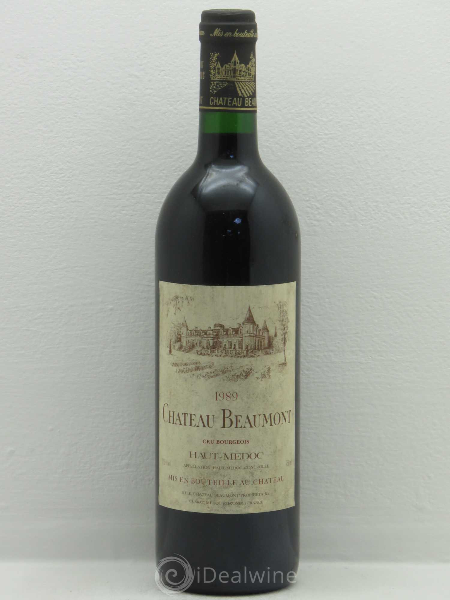 Château Beaumont Cru Bourgeois (sans prix de réserve) 1989 - Lot de 1 bouteille - 0