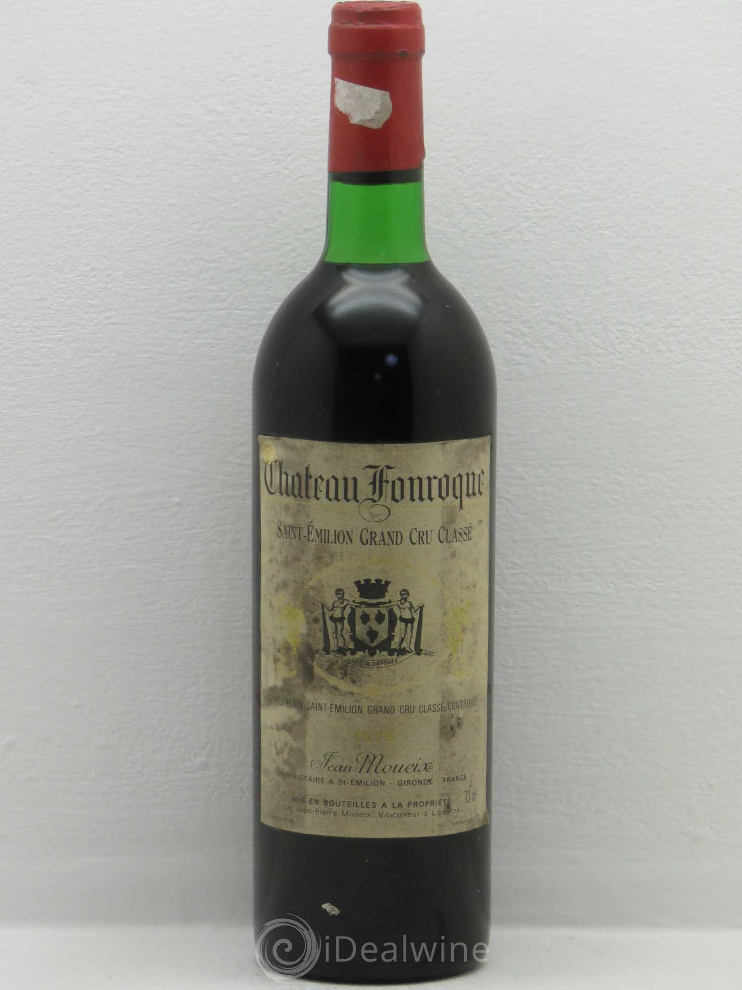 Château Fonroque Grand Cru Classé 1976 - Lot de 1 bouteille - 0