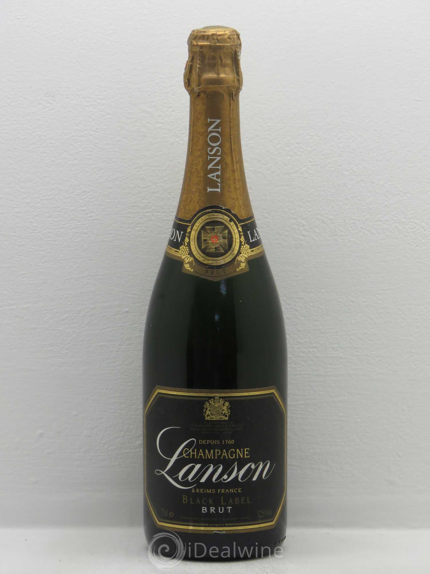 Champagne Lanson Brut Black label - Posten von 1 Flasche - 0