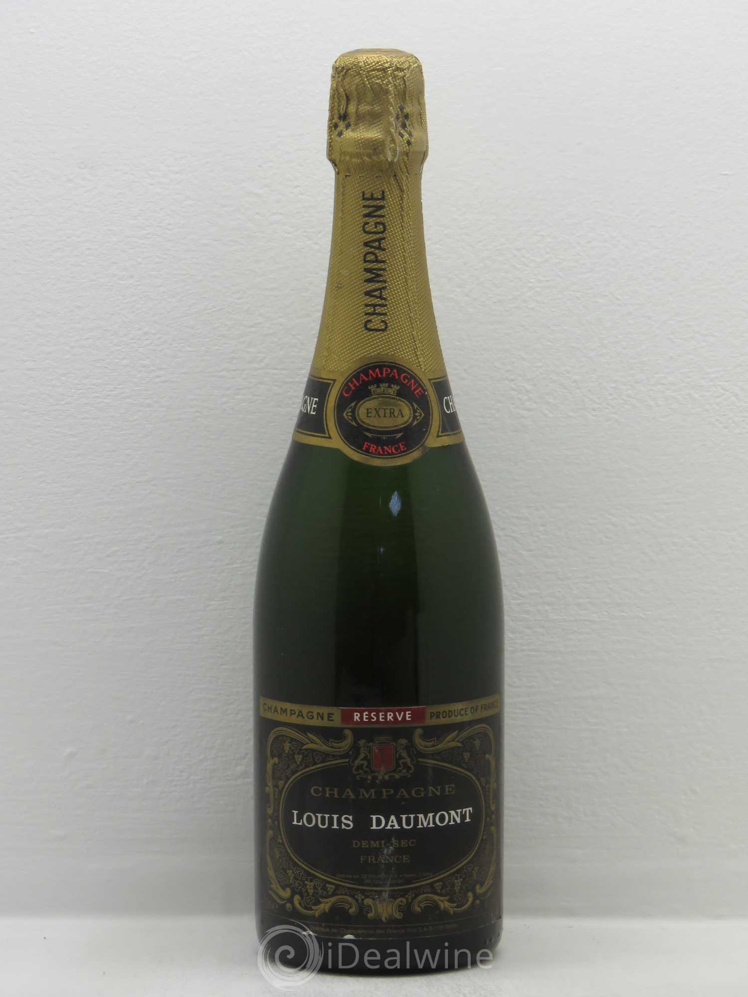 Champagne Louis Daumont réserve demi-sec - Posten von 1 Flasche - 0