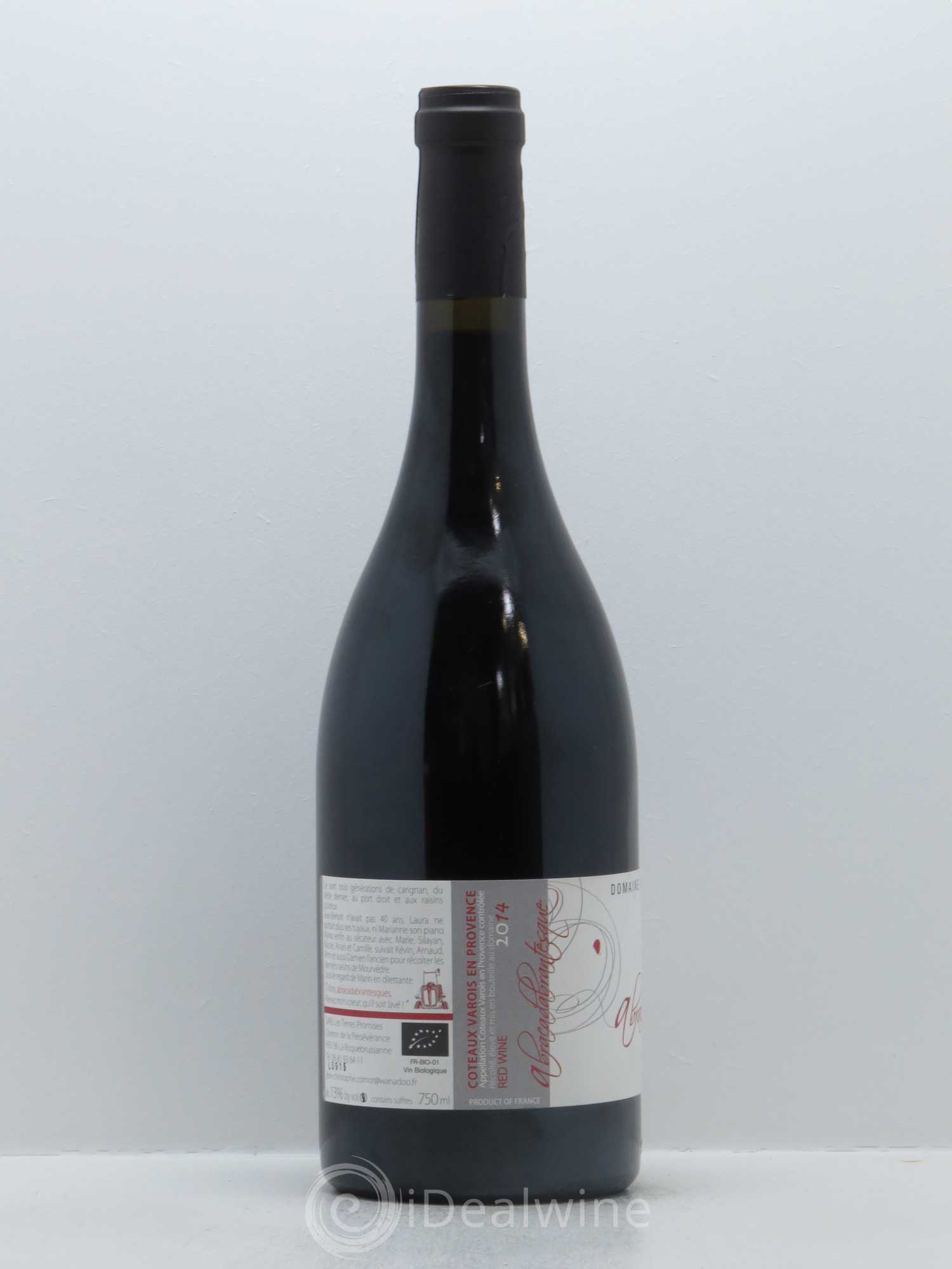 Coteaux Varois en Provence L'Abracadabrantesque Les Terres Promises 2014 - Lot de 1 bouteille - 1