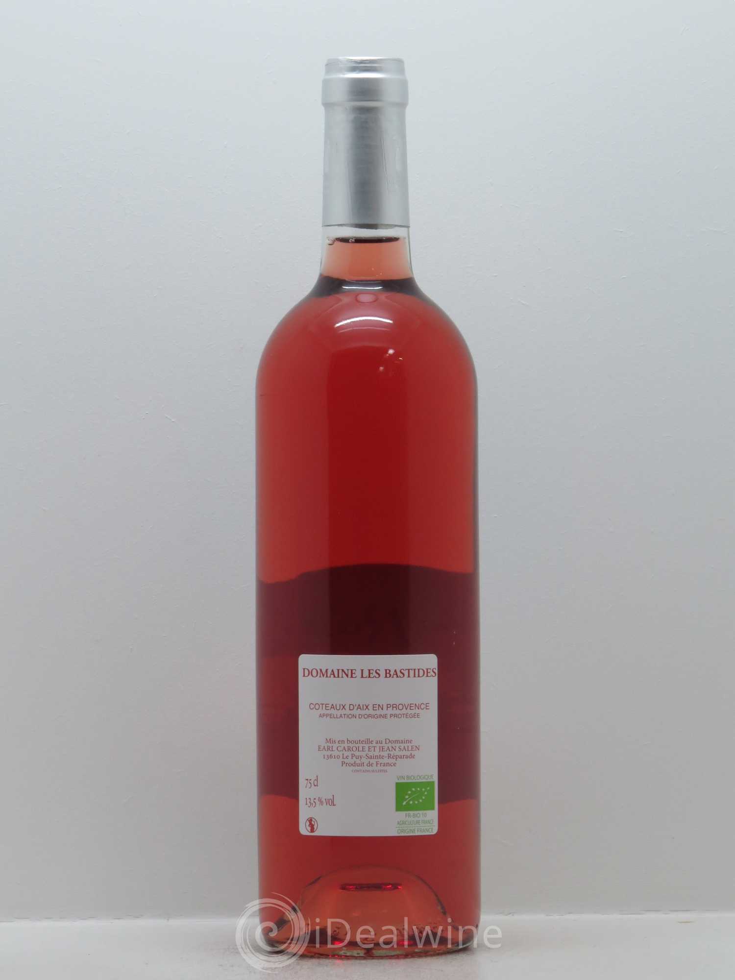 Coteaux d'Aix-en-Provence Les Bastides (Domaine) Famille Salen 2016 - Lot de 1 bouteille - 1