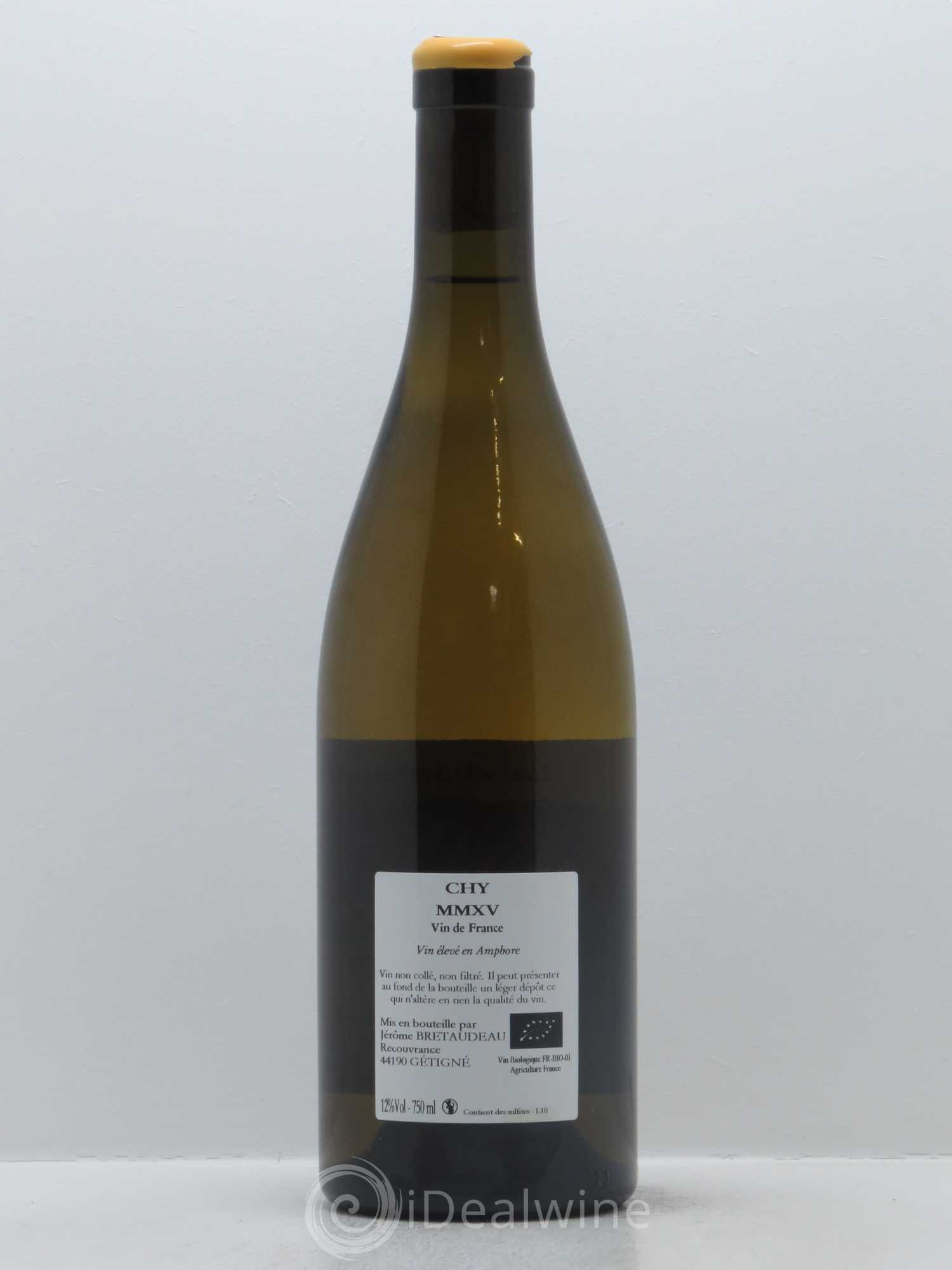 Vin de France La Justice Jérôme Bretaudeau - Domaine de Bellevue 2015 - Lot de 1 bouteille - 1