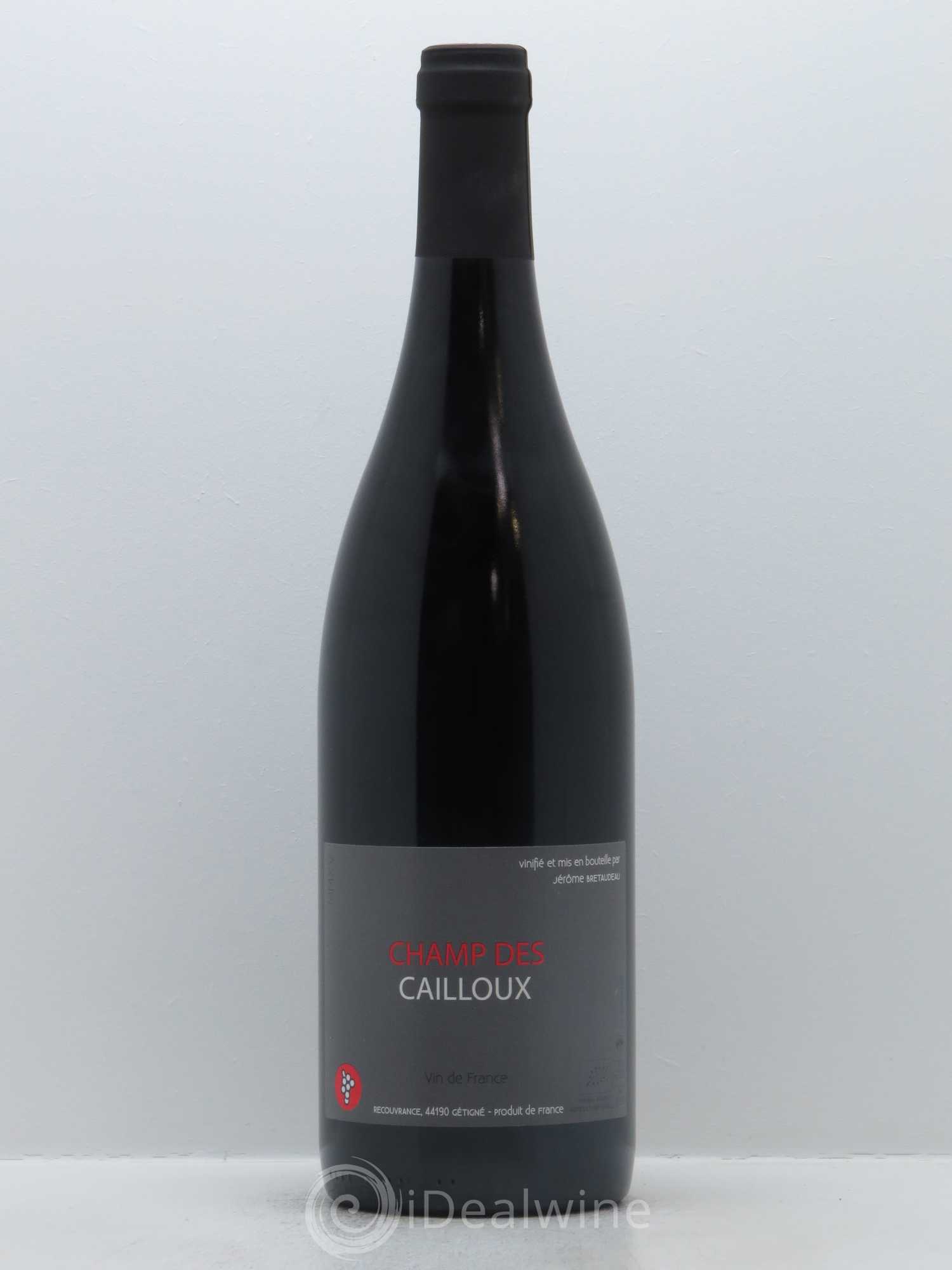 Vin de France Champ des Cailloux Jérôme Bretaudeau - Domaine de Bellevue 2015 - Lot de 1 bouteille - 0