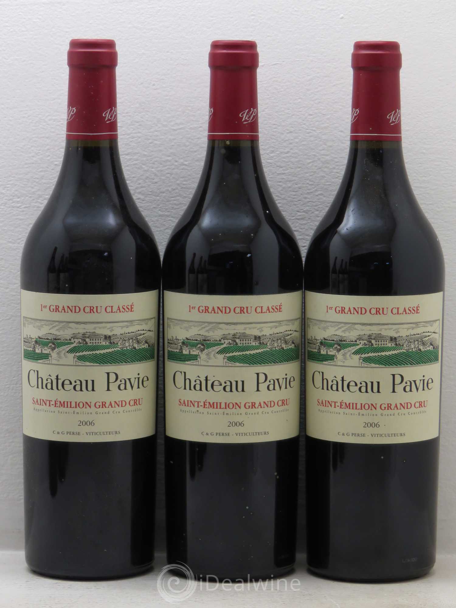 Château Pavie 1er Grand Cru Classé A 2006 - Lot de 6 bouteilles - 1