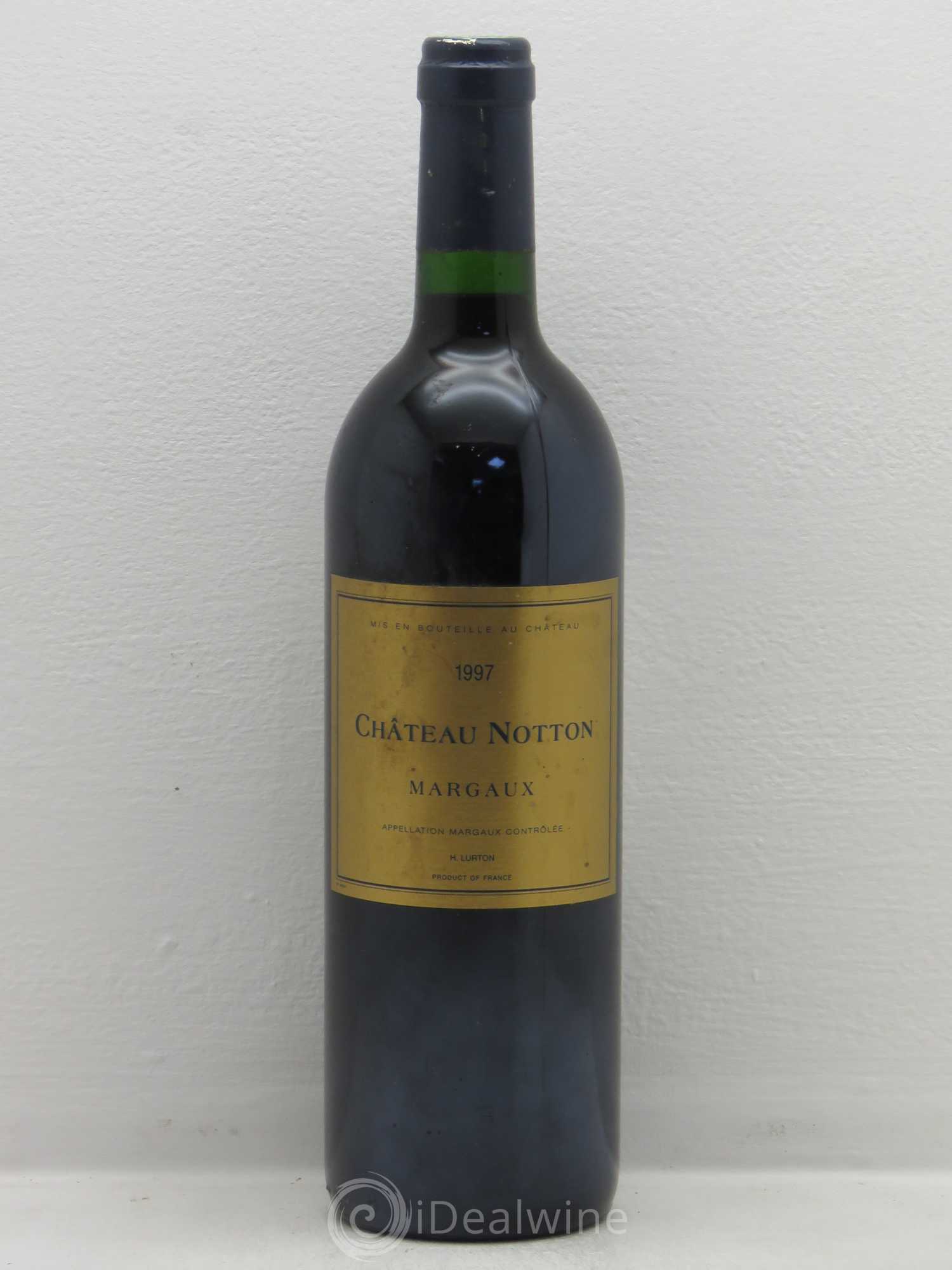 Bordeaux Château Notton 1997 - Lot de 1 bouteille - 0
