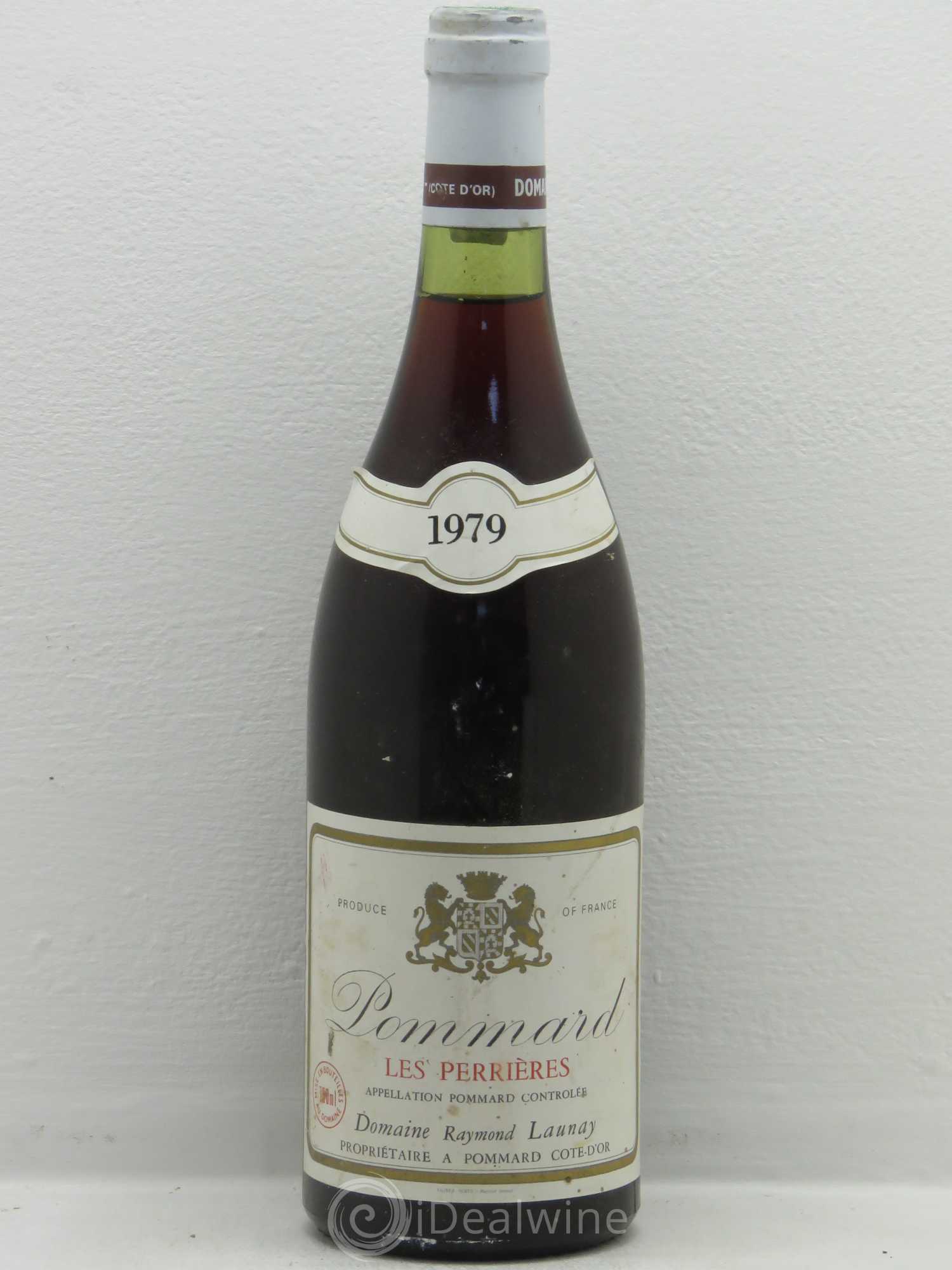 Pommard 1er Cru Les Perrières Raymons Launay 1979 - Posten von 1 Flasche - 0