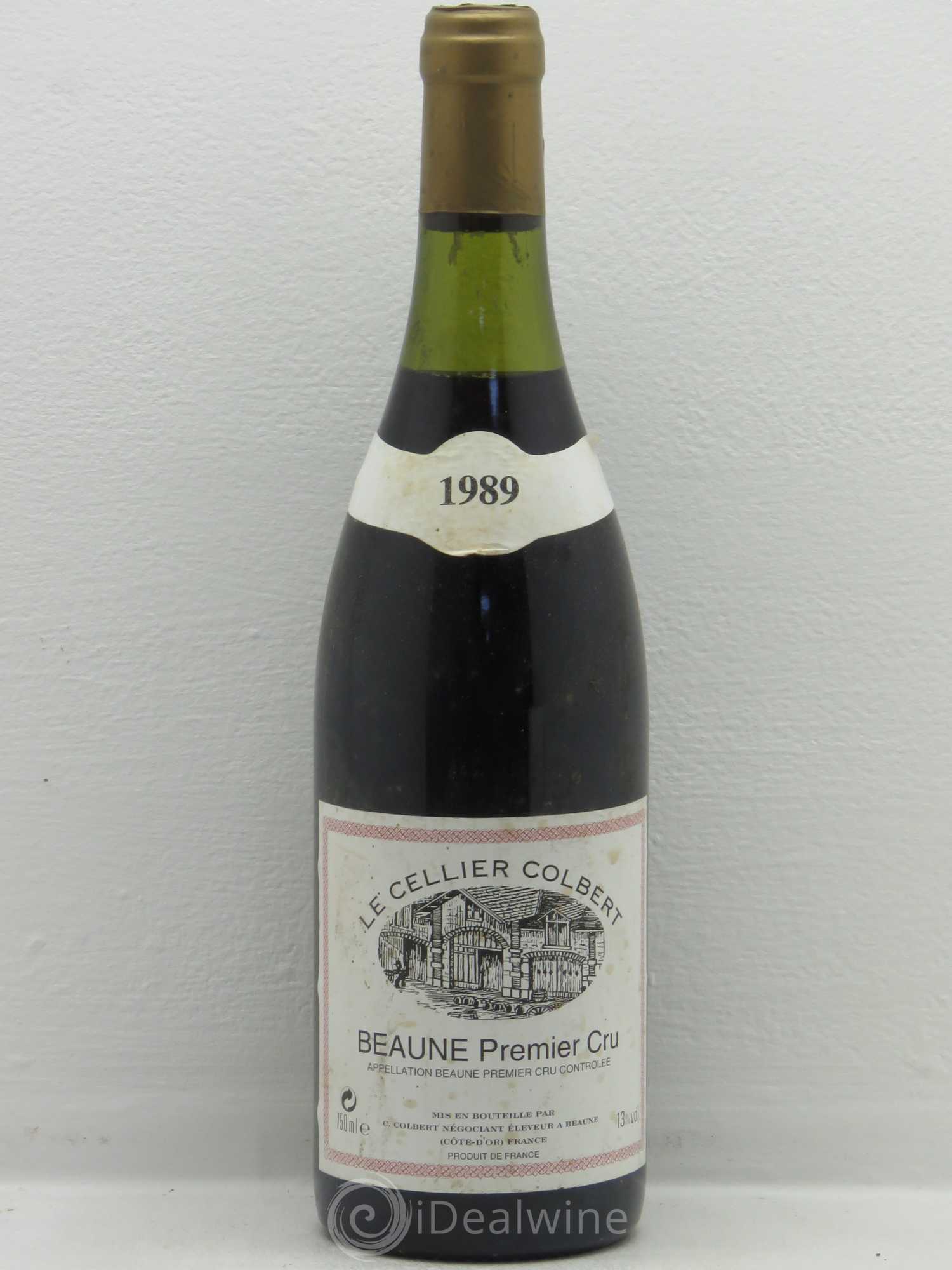 Beaune 1er Cru Le Cellier Colbert 1989 - Lot de 1 bouteille - 0