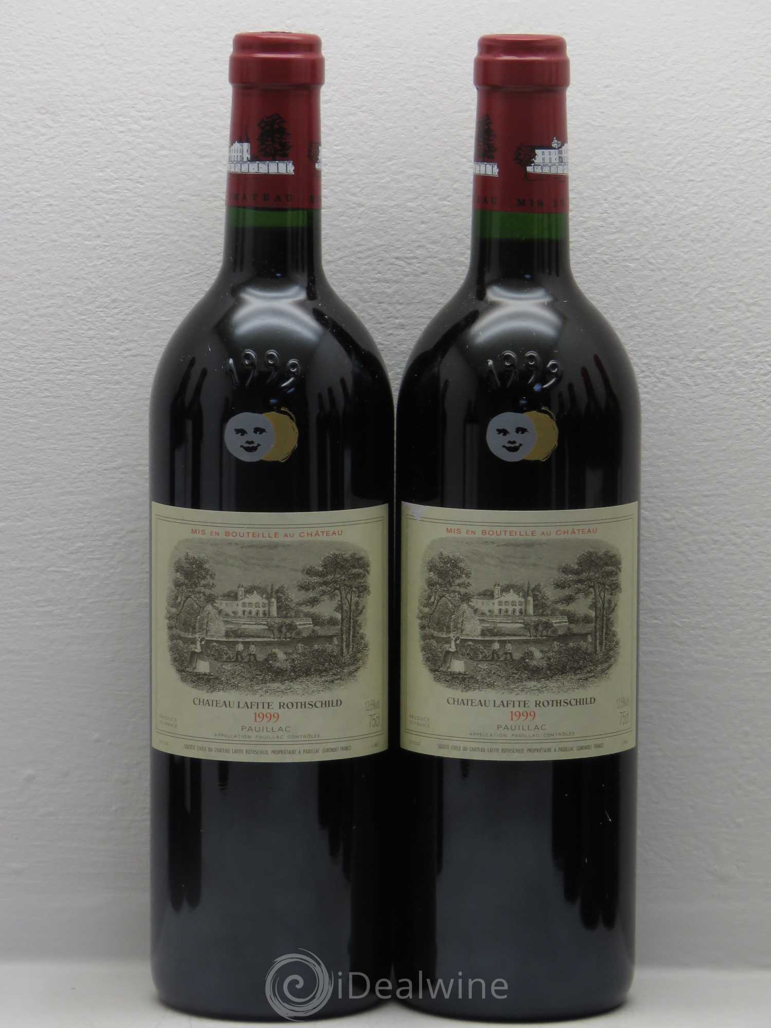 Caisse Prestige 12 btes 2 Margaux, 2 Mouton R. 2 Latour, 2 Lafite R. 2 Petrus, 2 Cheval Blanc 1999 - Posten von 1 Flasche - 6