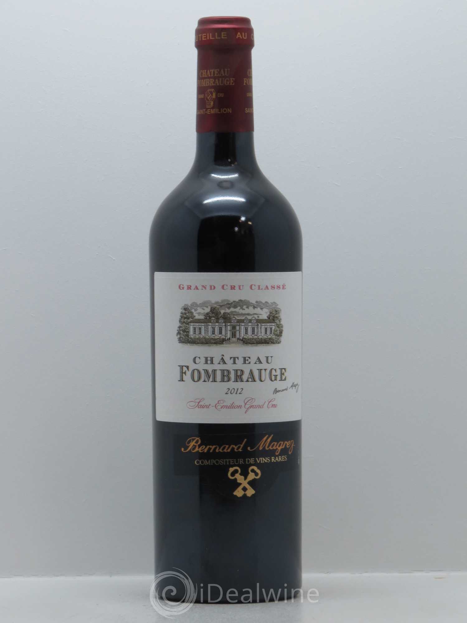 Château Fombrauge Grand Cru Classé 2012 - Lot de 1 bouteille - 0
