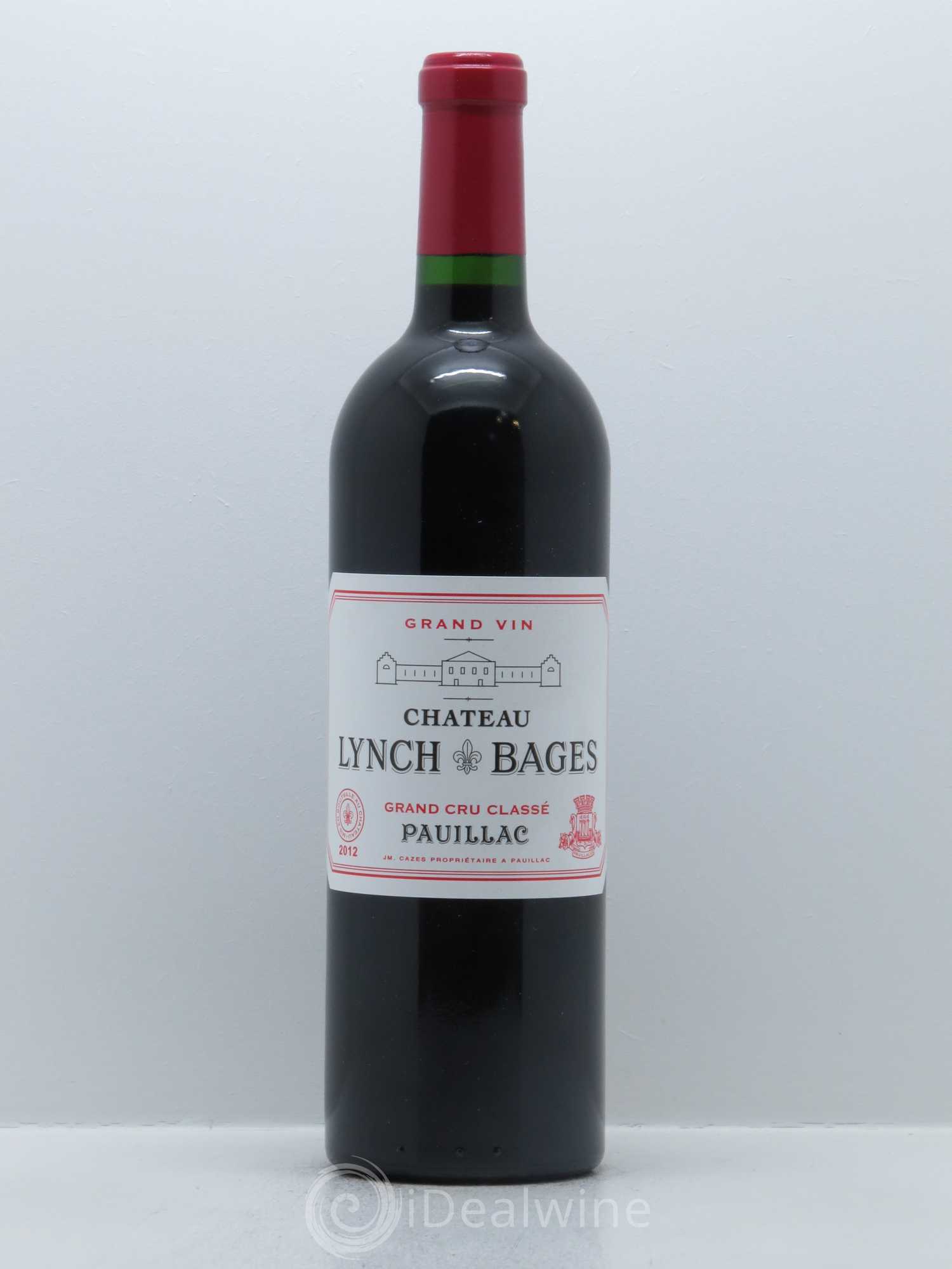 Château Lynch Bages 5ème Grand Cru Classé 2012 - Lot de 1 bouteille - 0