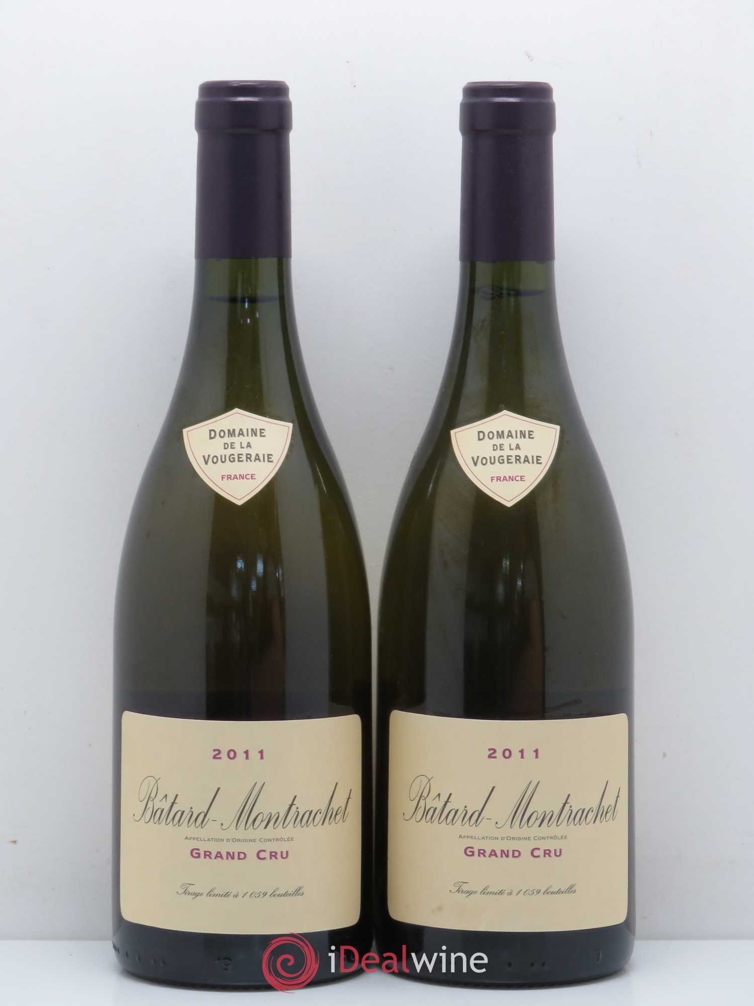 Bâtard-Montrachet Grand Cru La Vougeraie 2011 - Lot de 2 bouteilles - 0