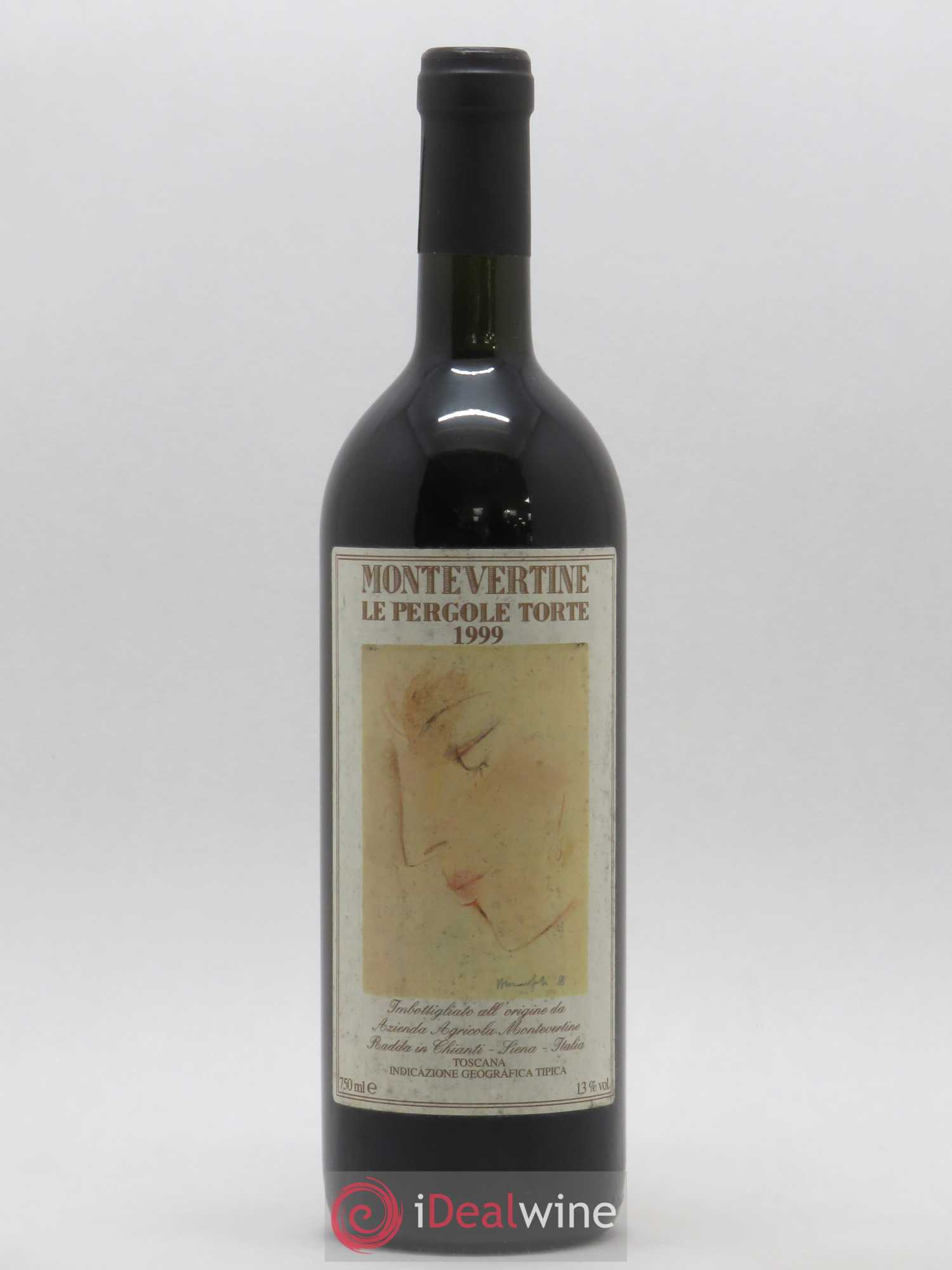 Toscana IGT Montevertine Le Pergole Torte Famille Manetti 1999 - Lot de 1 bouteille - 0
