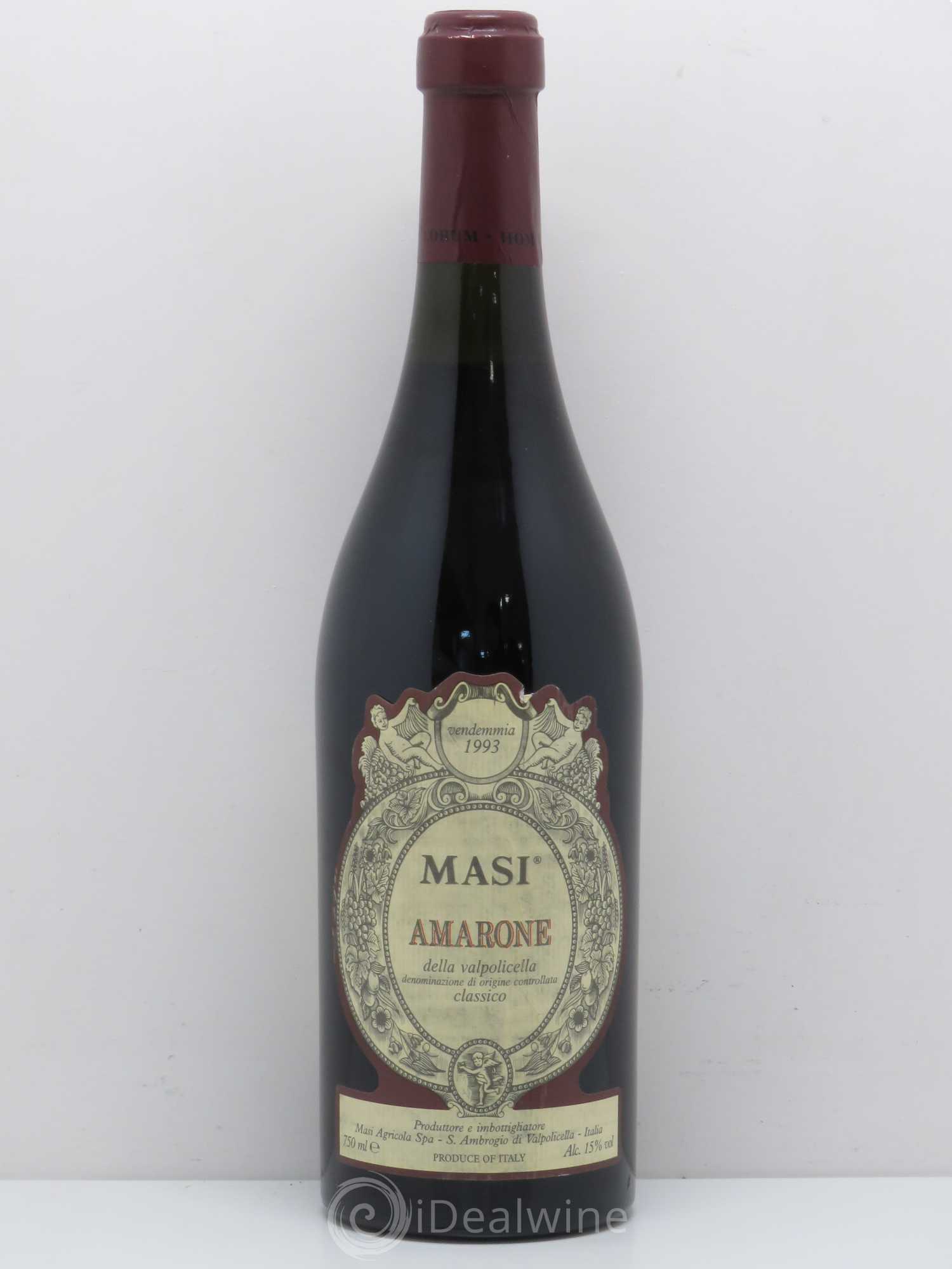 Amarone della Valpolicella DOC Classico Masi 1993 - Lot de 1 bouteille - 0