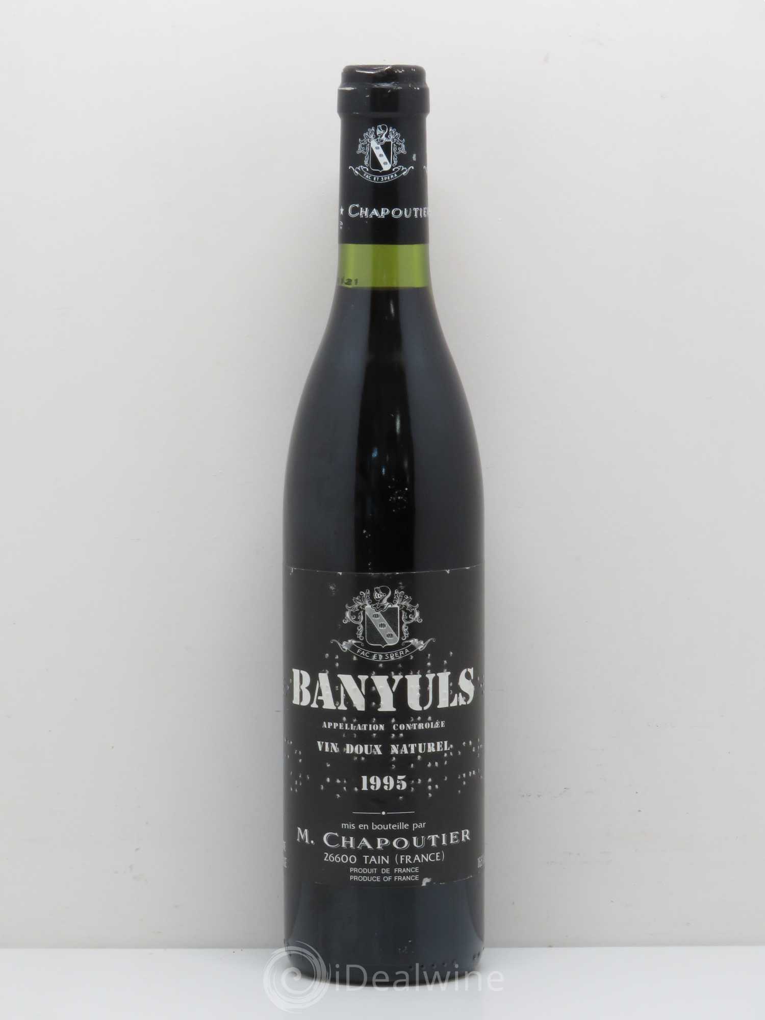 Banyuls Chapoutier (50cl) 1995 - Posten von 1 Flasche - 0