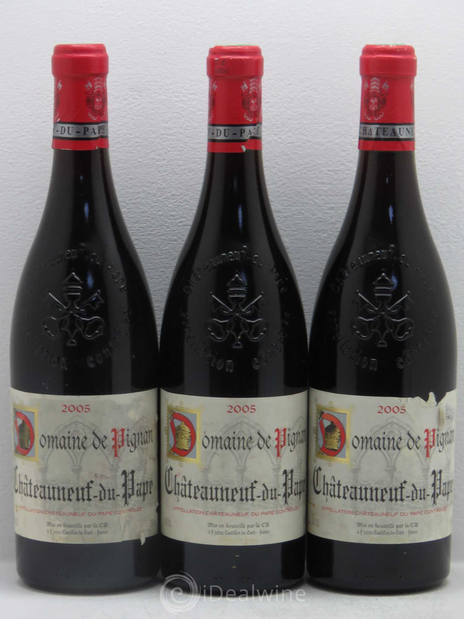 Châteauneuf-du-Pape Domaine De Pignon 2005 - Posten von 6 Flaschen - 2