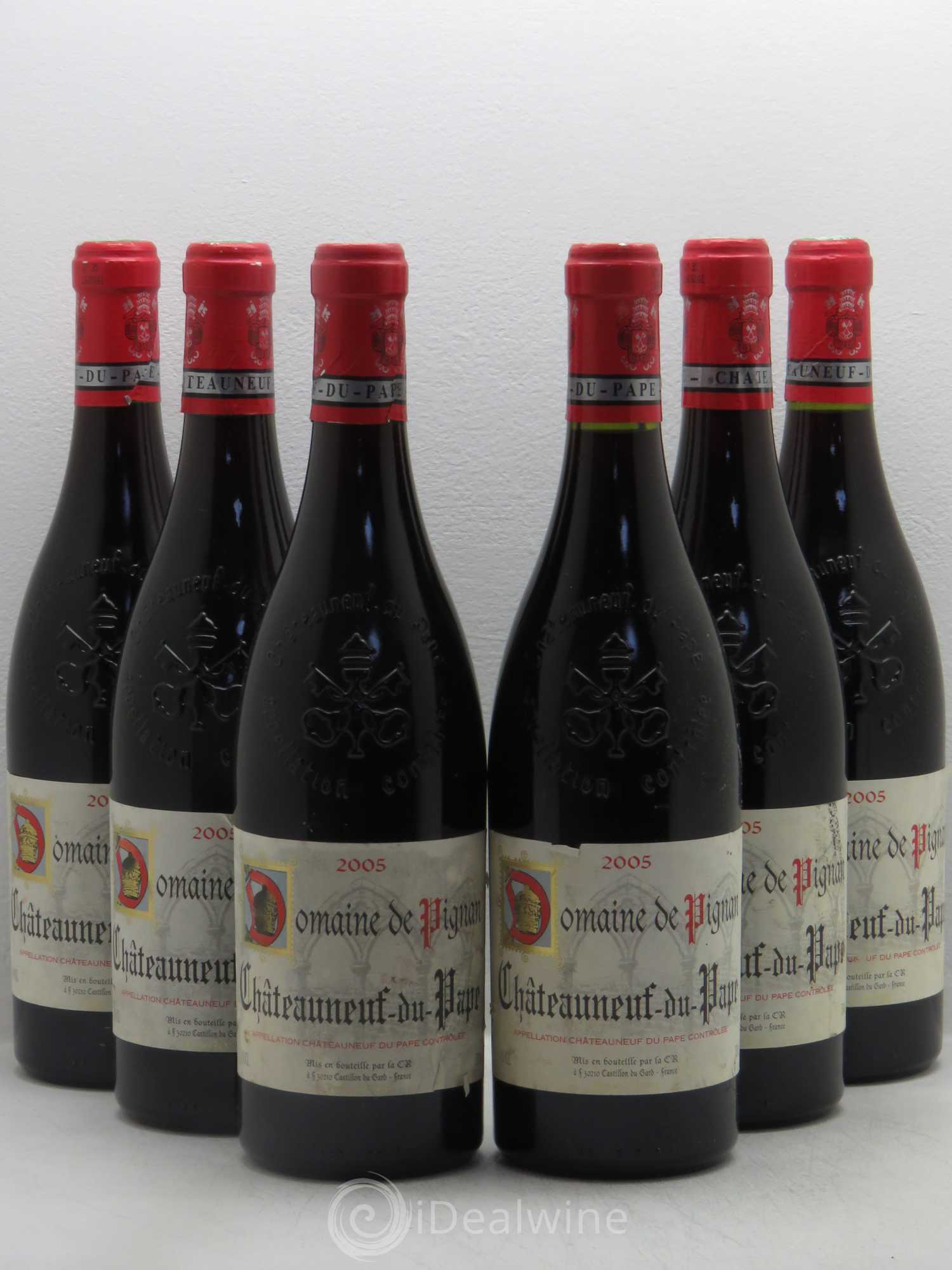 Châteauneuf-du-Pape Domaine De Pignon 2005 - Posten von 6 Flaschen - 0