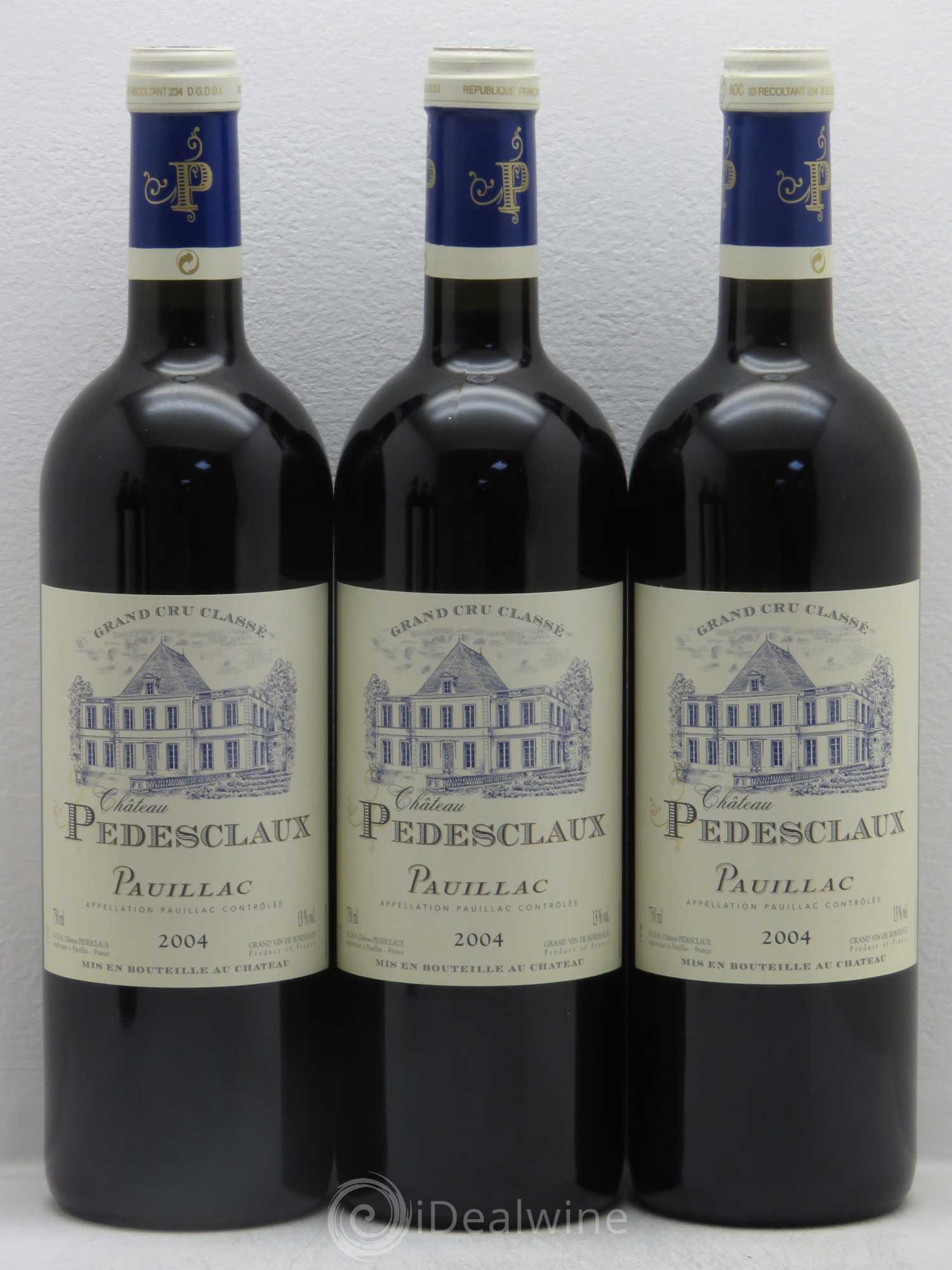 Château Pedesclaux 5ème Grand Cru Classé 2004 - Lot de 6 bouteilles - 1