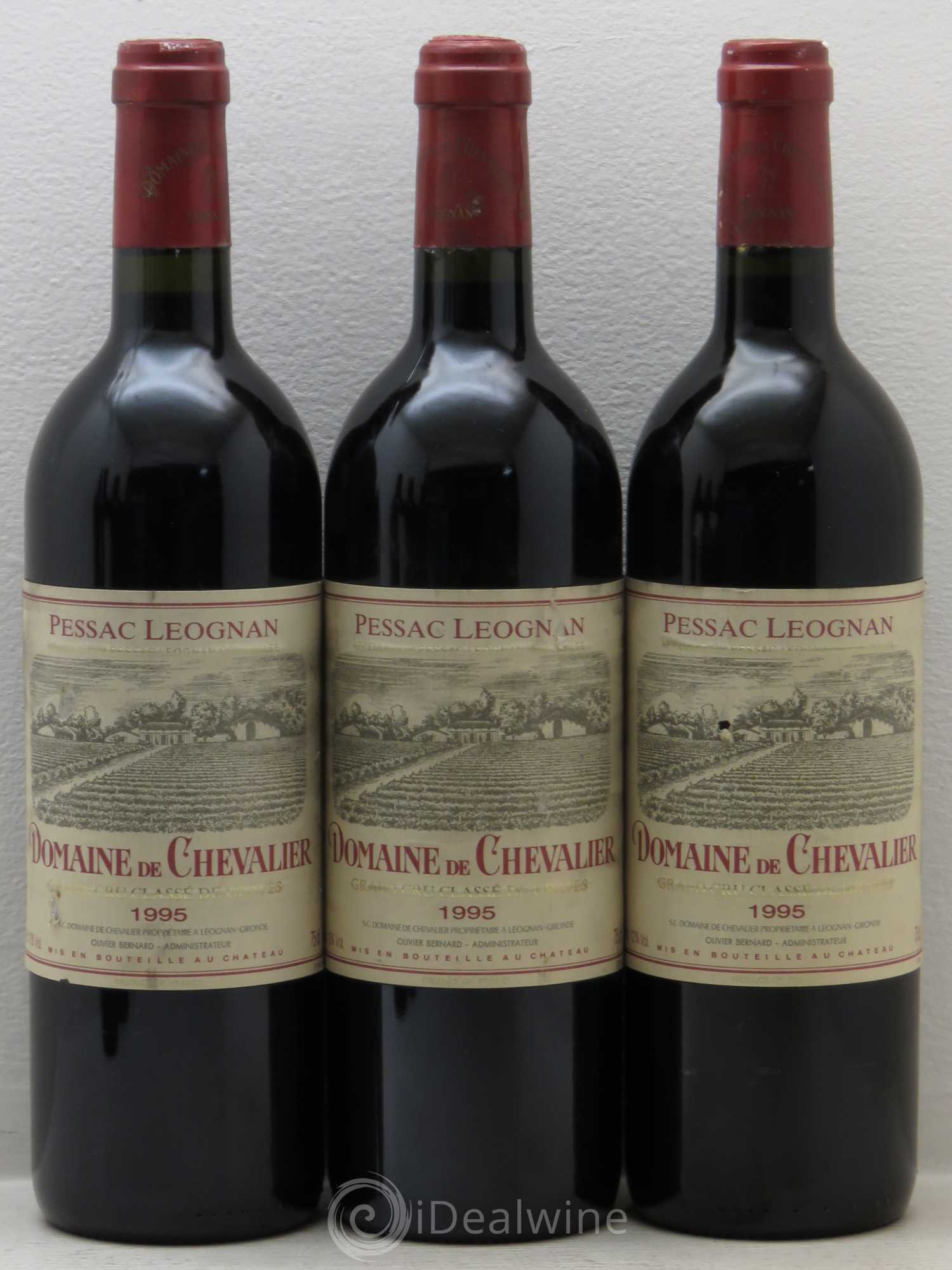 Domaine de Chevalier Cru Classé de Graves 1995 - Lot de 6 bouteilles - 1