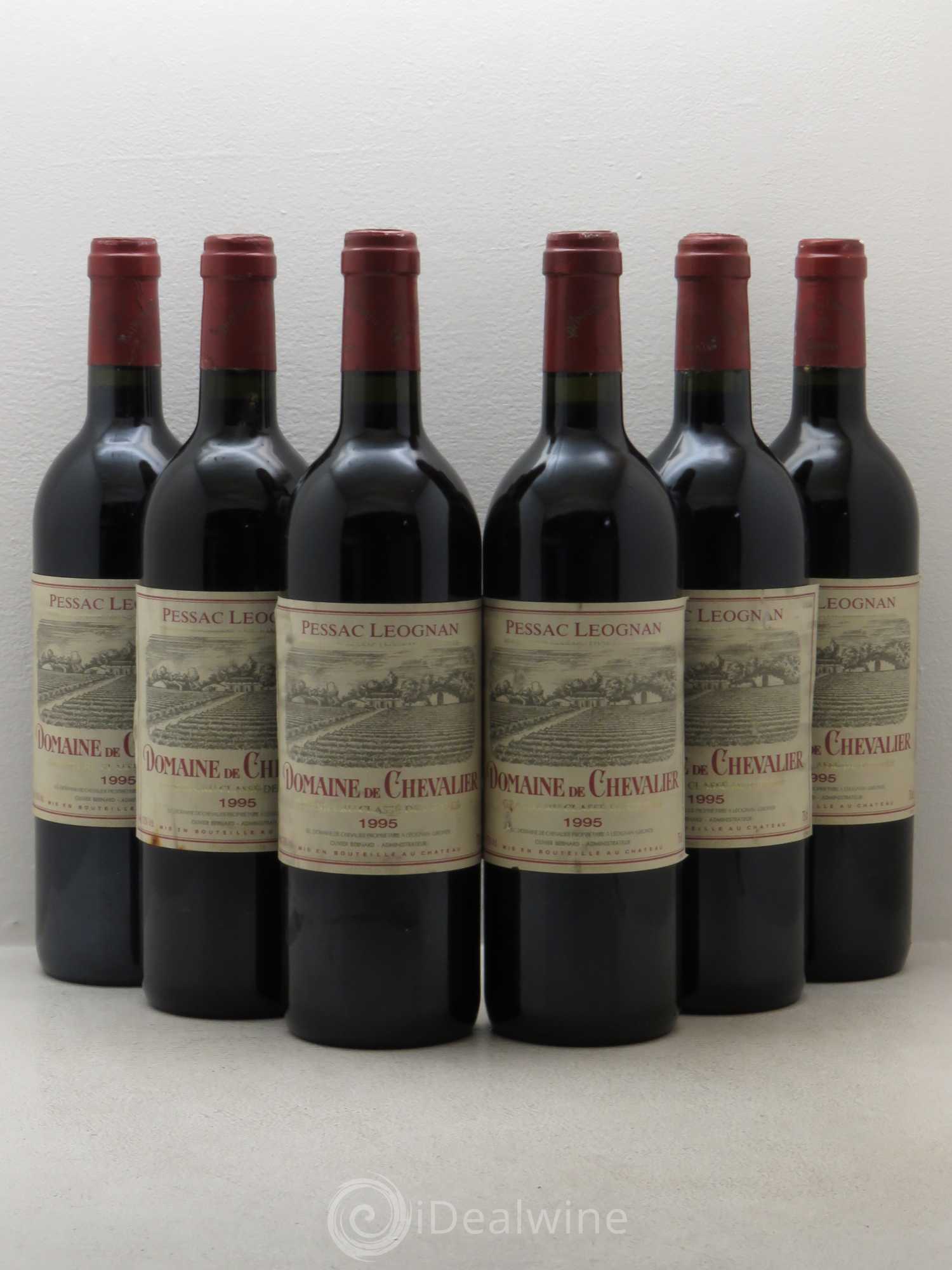 Domaine de Chevalier Cru Classé de Graves 1995 - Lot de 6 bouteilles - 0