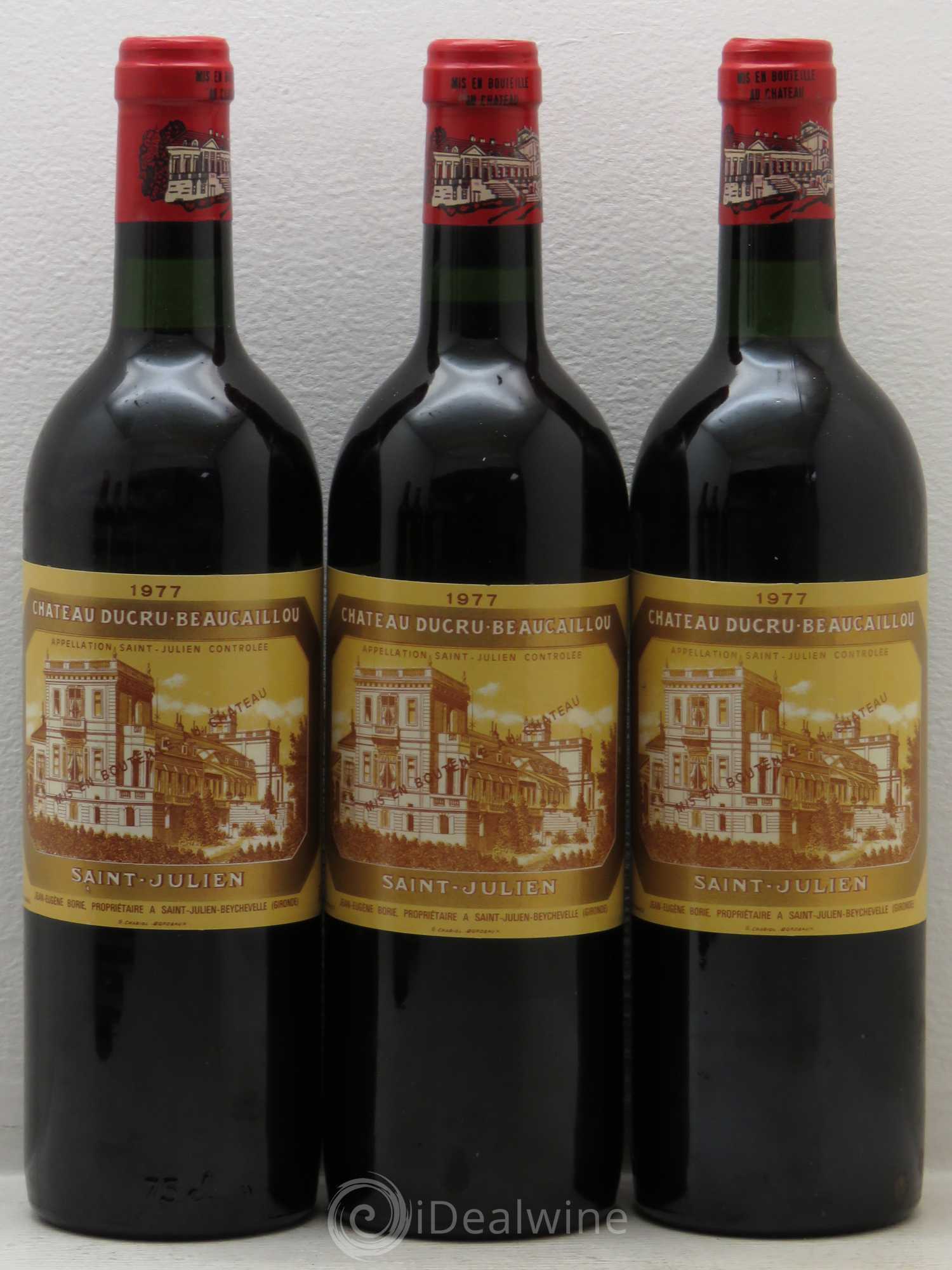 Château Ducru Beaucaillou 2ème Grand Cru Classé 1977 - Lot de 6 bouteilles - 1