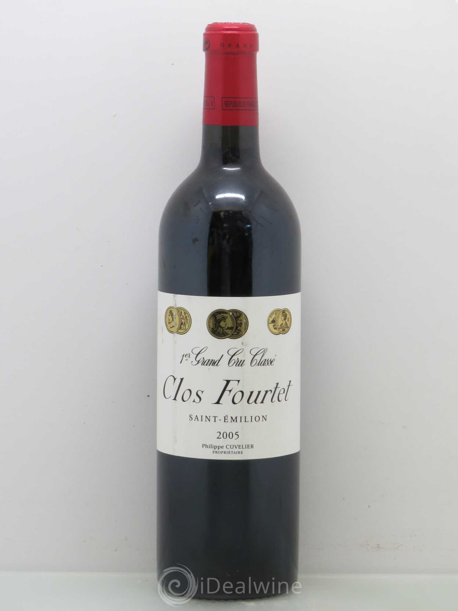 Clos Fourtet 1er Grand Cru Classé B 2005 - Lot de 1 bouteille - 0