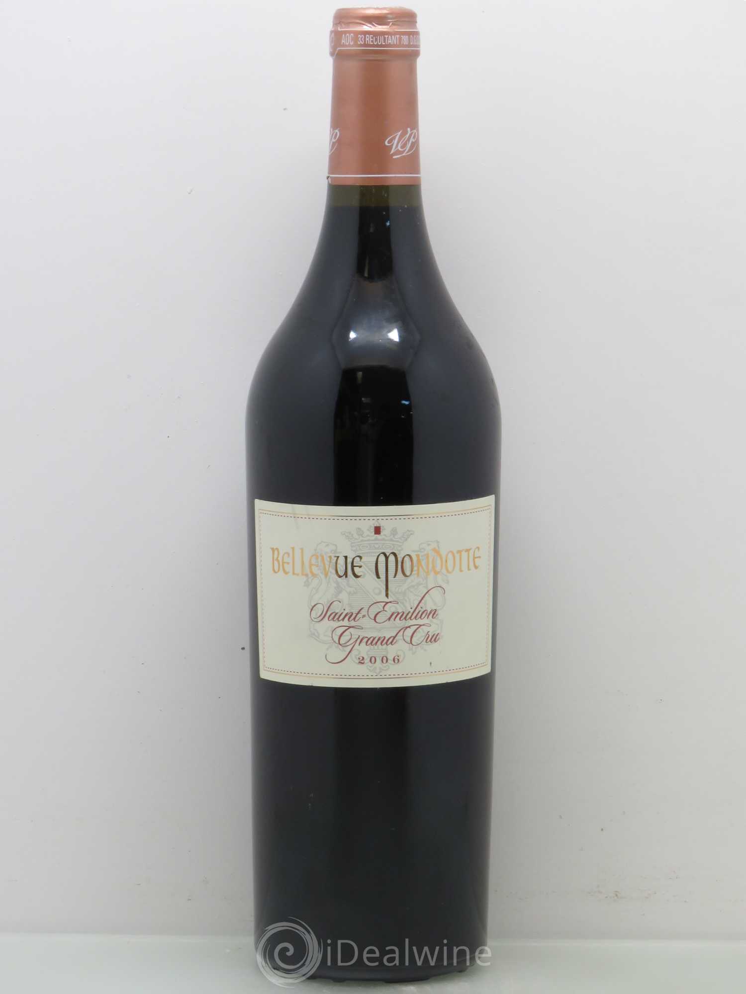 Château Bellevue Mondotte 2006 - Lot de 1 bouteille - 0