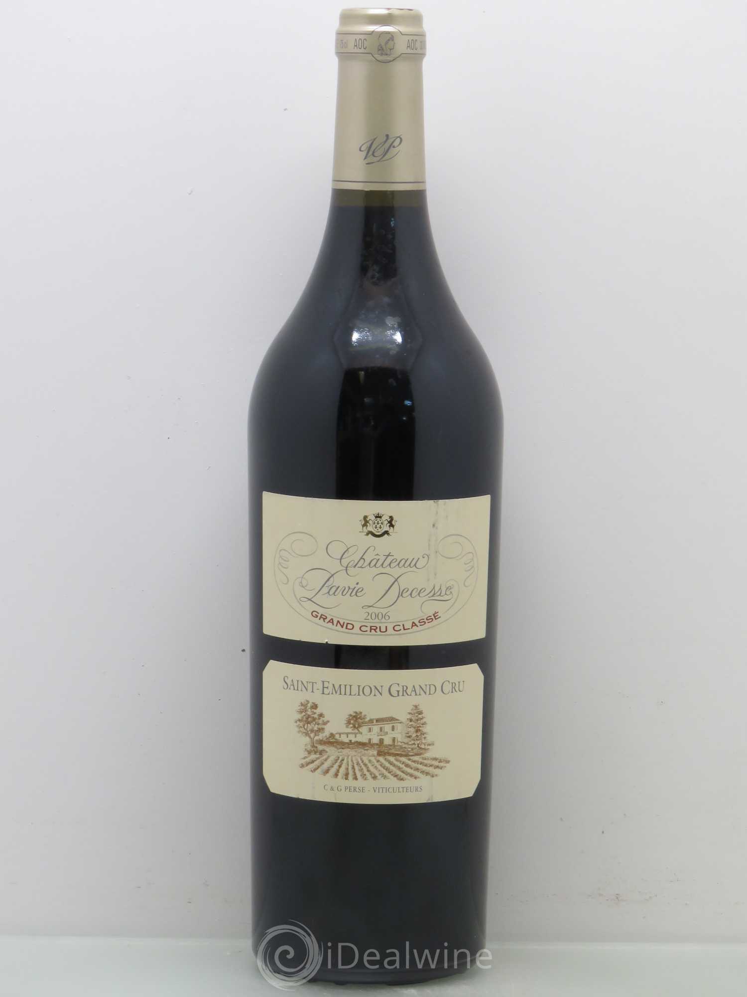 Château Pavie Decesse Grand Cru Classé 2006 - Lot de 1 bouteille - 0
