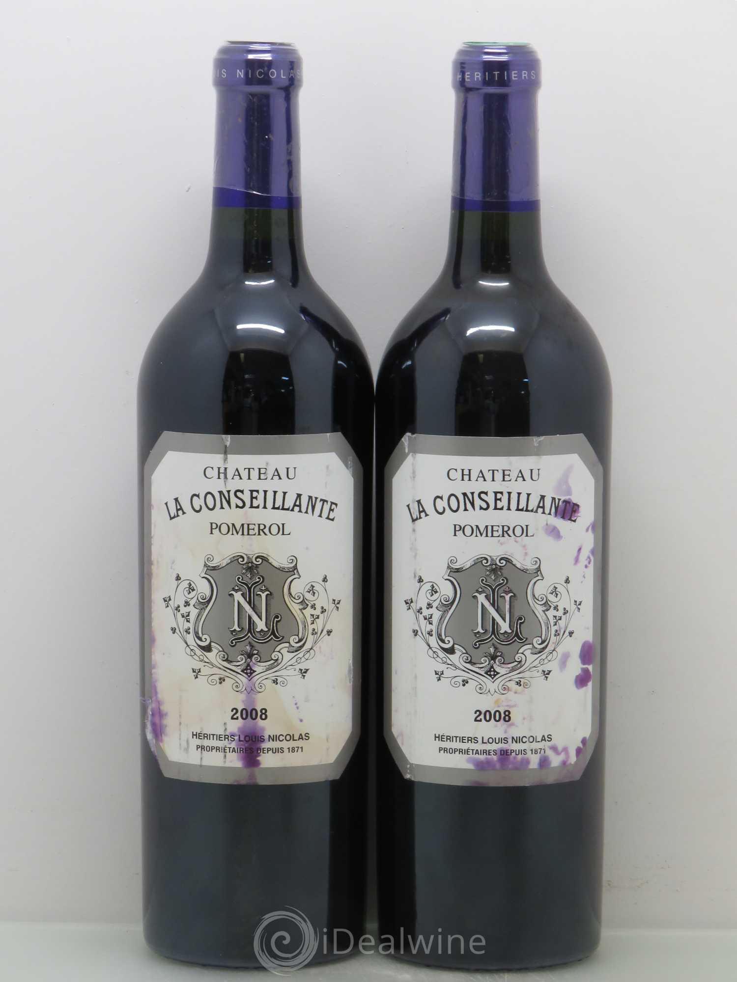 Château la Conseillante 2008 - Lot de 2 bouteilles - 0