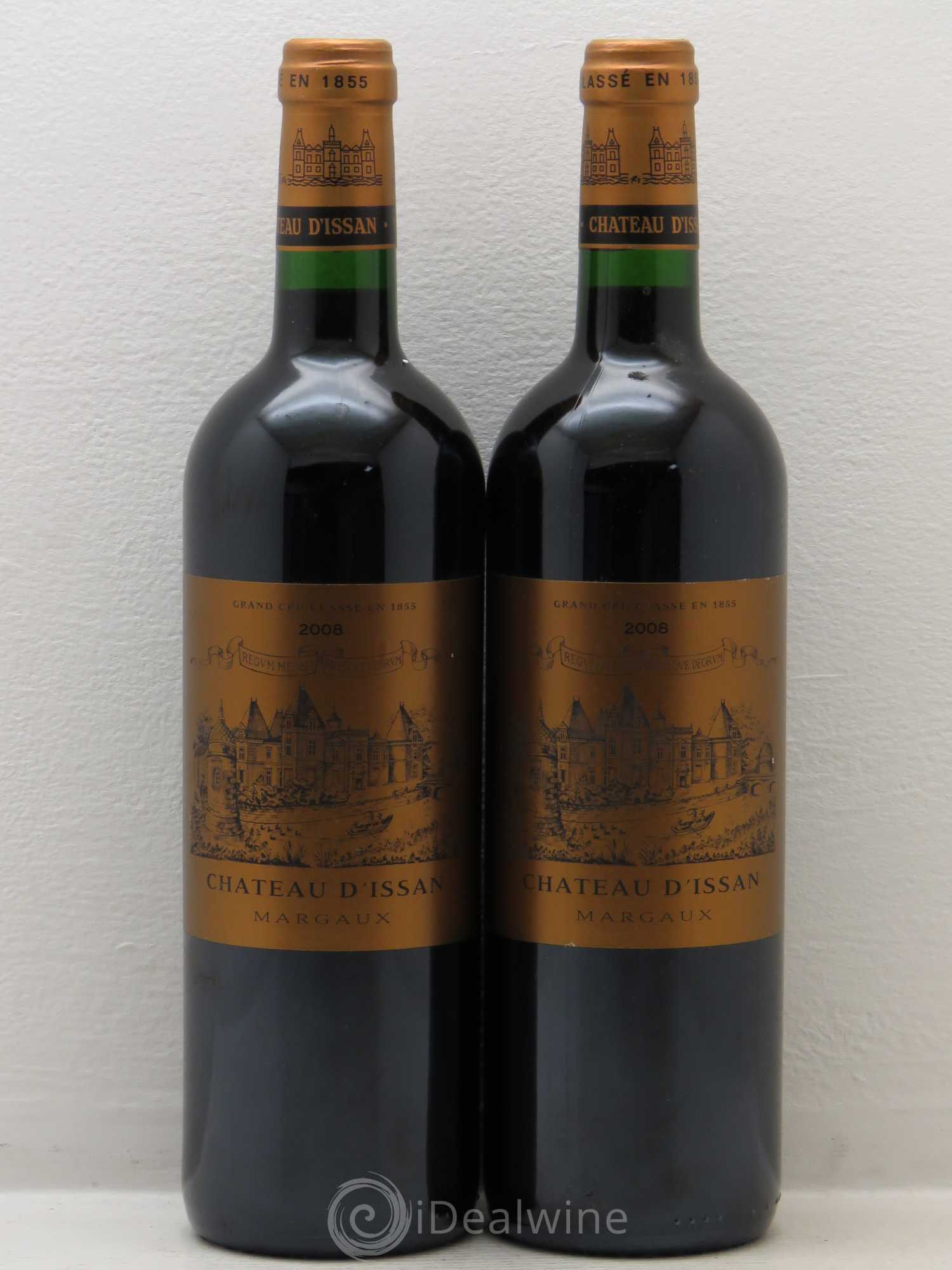 Château d'Issan 3ème Grand Cru Classé 2008 - Lot de 2 bouteilles - 0